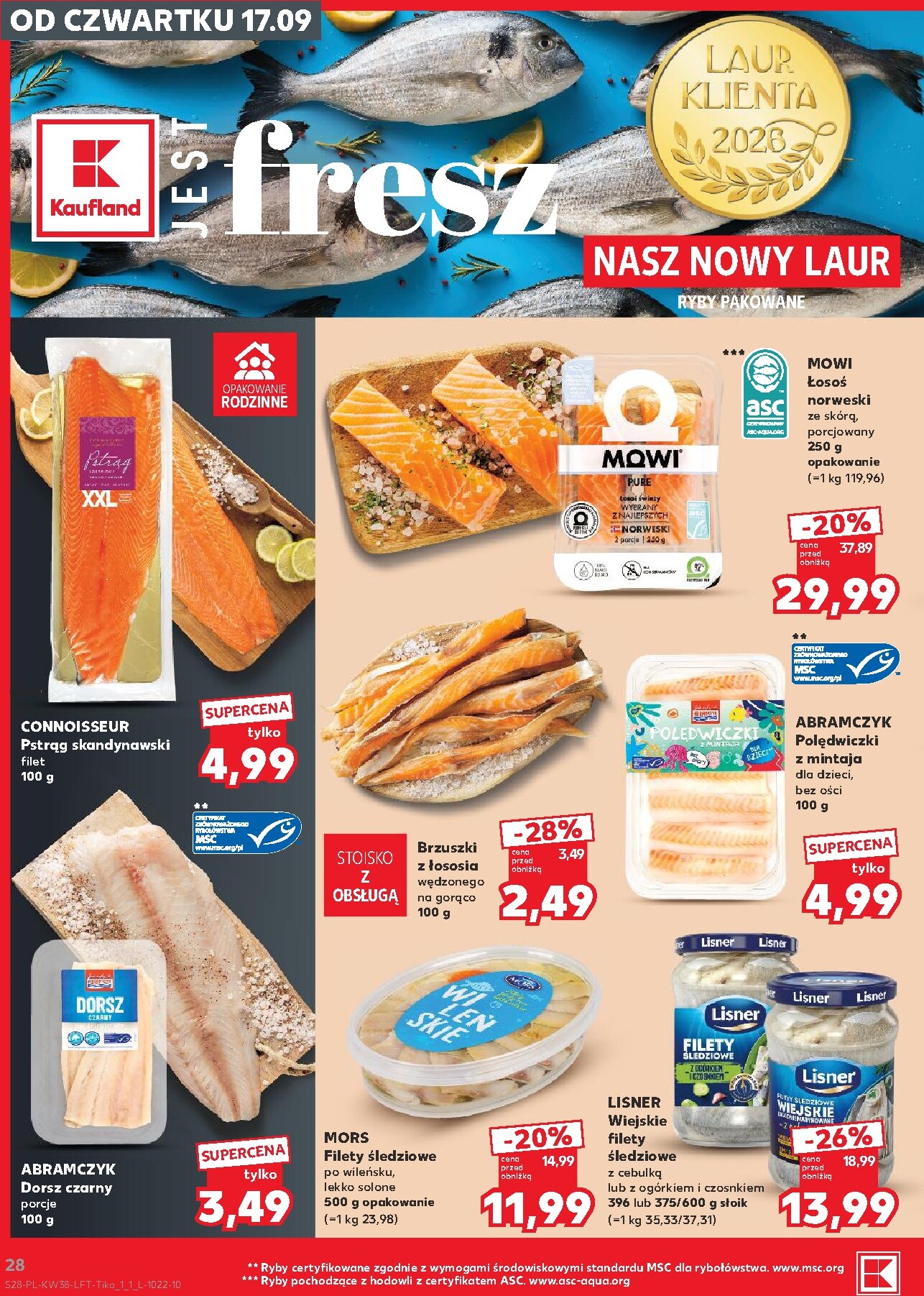 kaufland - Nowa gazetka Kaufland ważna od 17.09.2026 do 23.09.2026 - page: 28