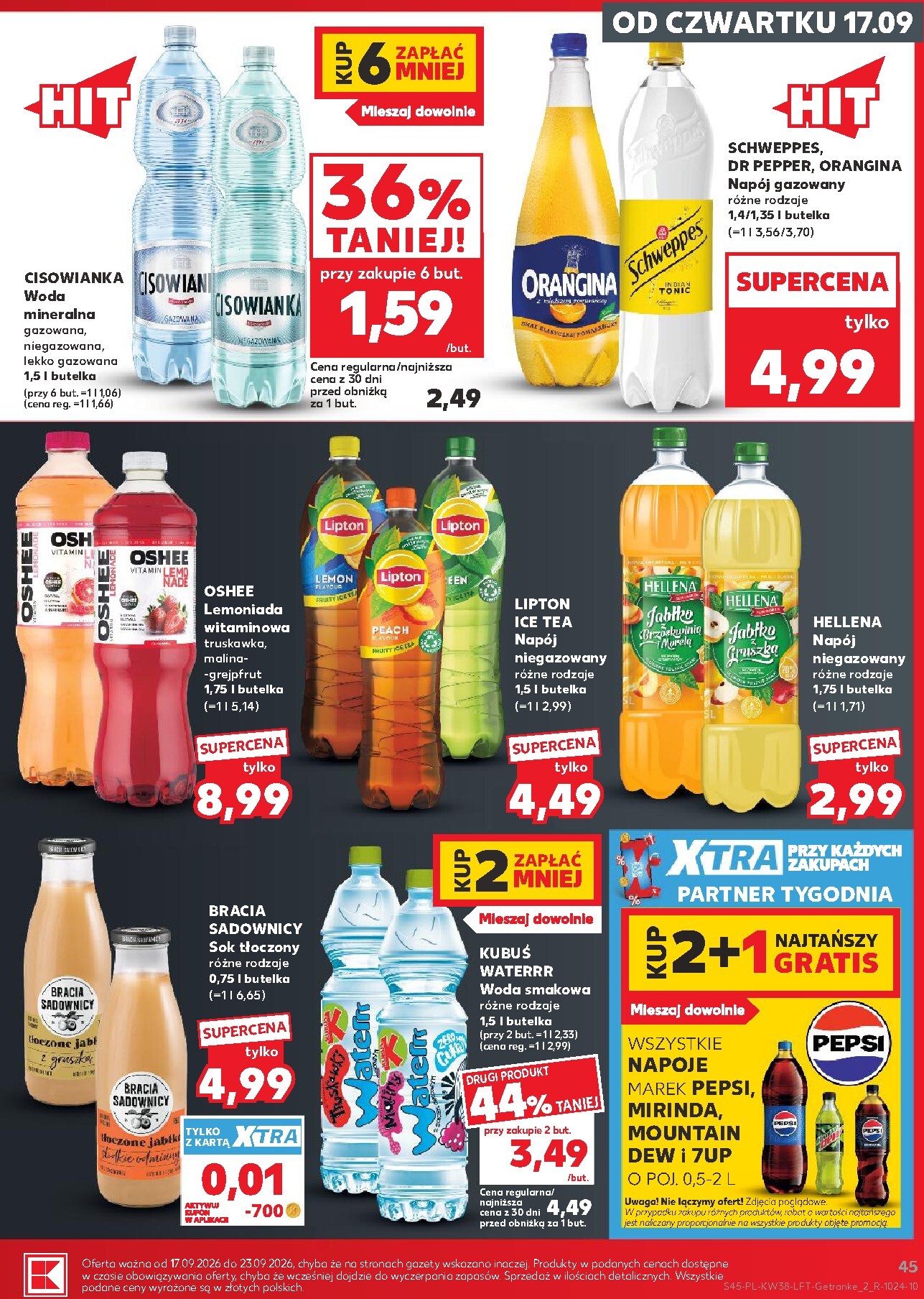 kaufland - Nowa gazetka Kaufland ważna od 17.09.2026 do 23.09.2026 - page: 45