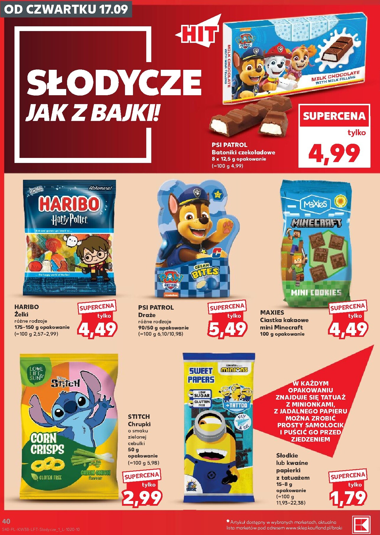 kaufland - Nowa gazetka Kaufland ważna od 17.09.2026 do 23.09.2026 - page: 40
