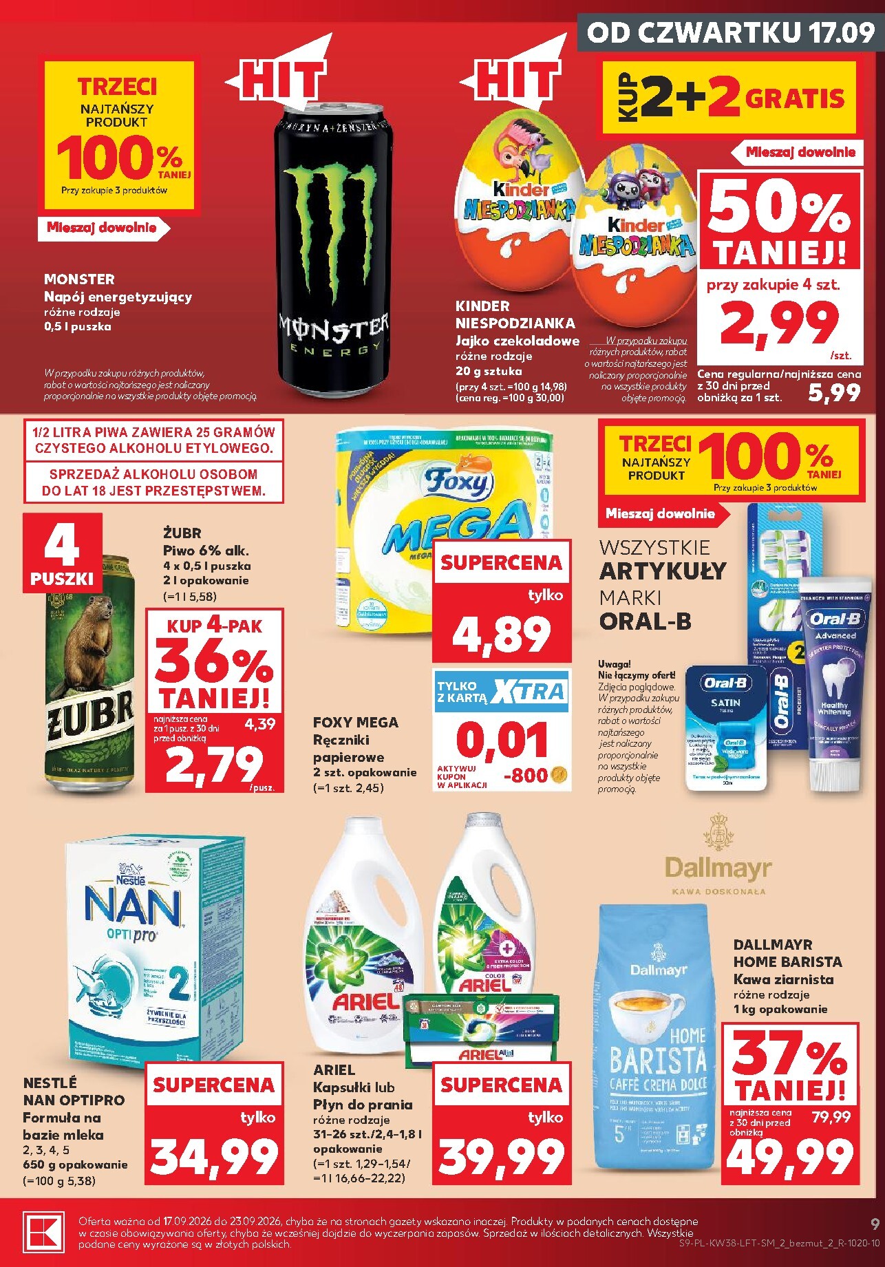kaufland - Nowa gazetka Kaufland ważna od 17.09.2026 do 23.09.2026 - page: 9