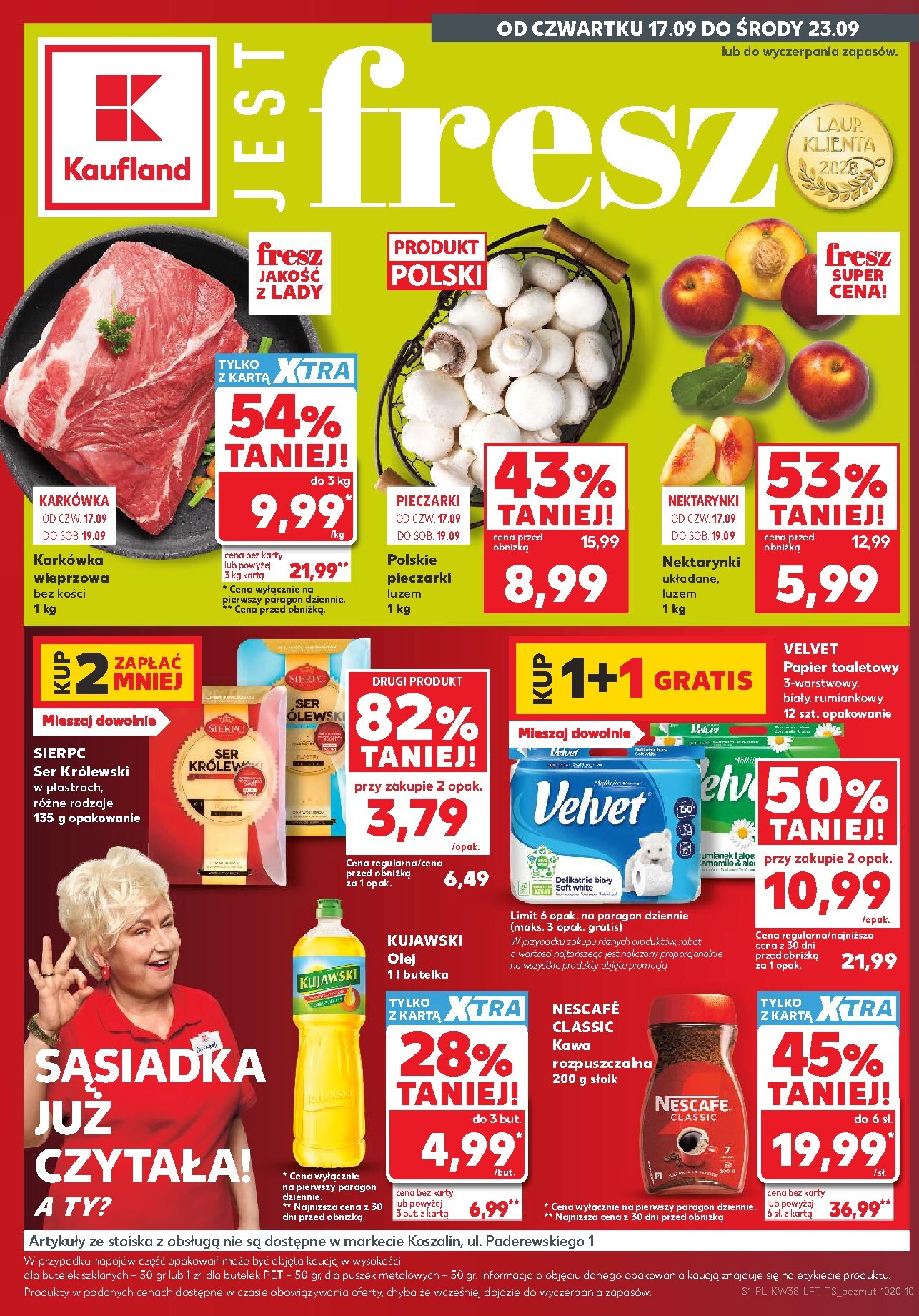 kaufland - Nowa gazetka Kaufland ważna od 17.09.2026 do 23.09.2026