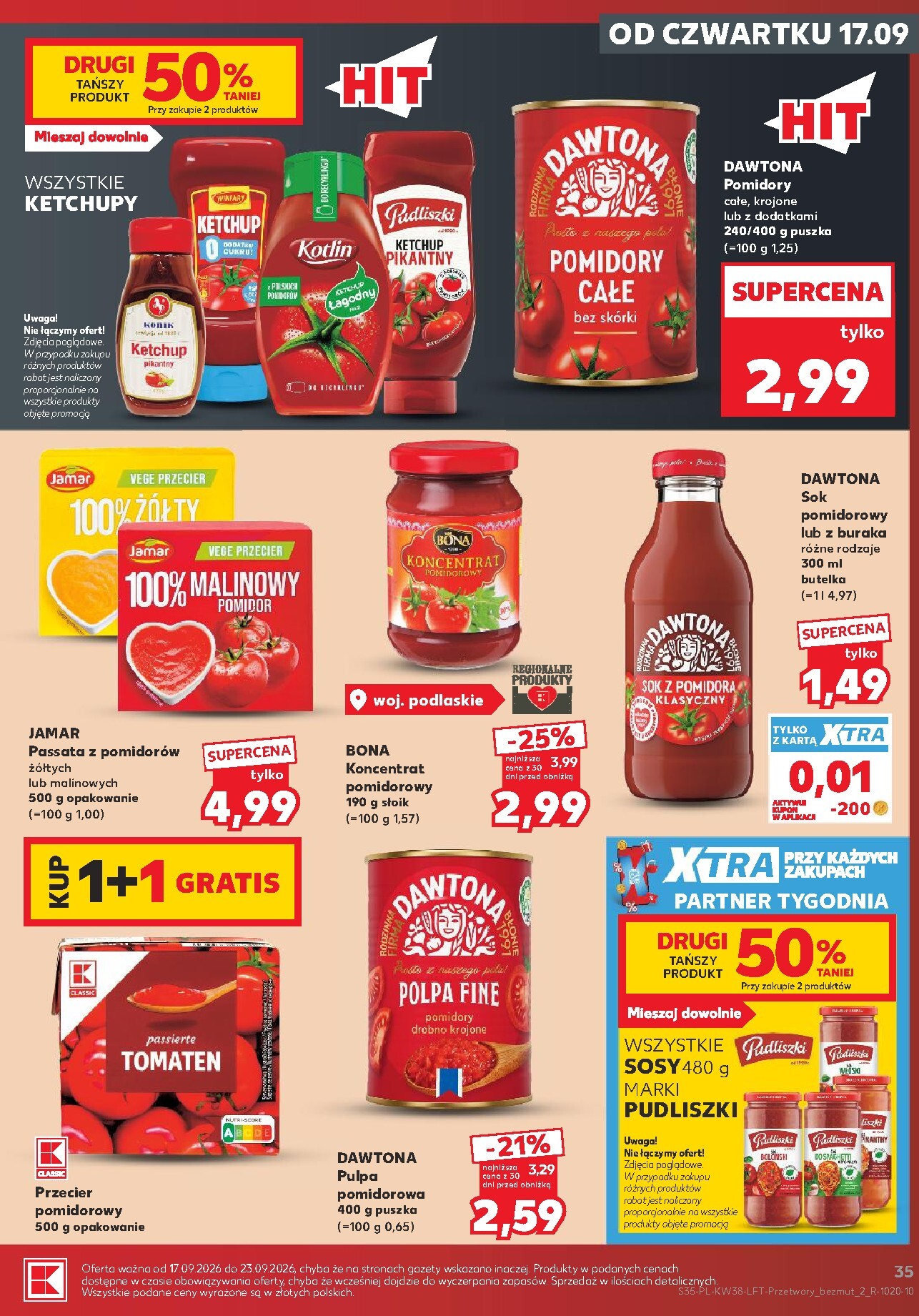 kaufland - Nowa gazetka Kaufland ważna od 17.09.2026 do 23.09.2026 - page: 35