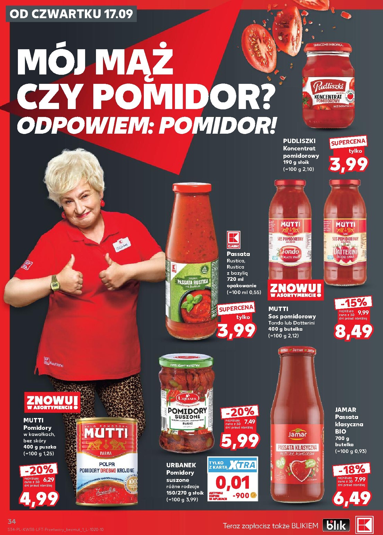 kaufland - Nowa gazetka Kaufland ważna od 17.09.2026 do 23.09.2026 - page: 34