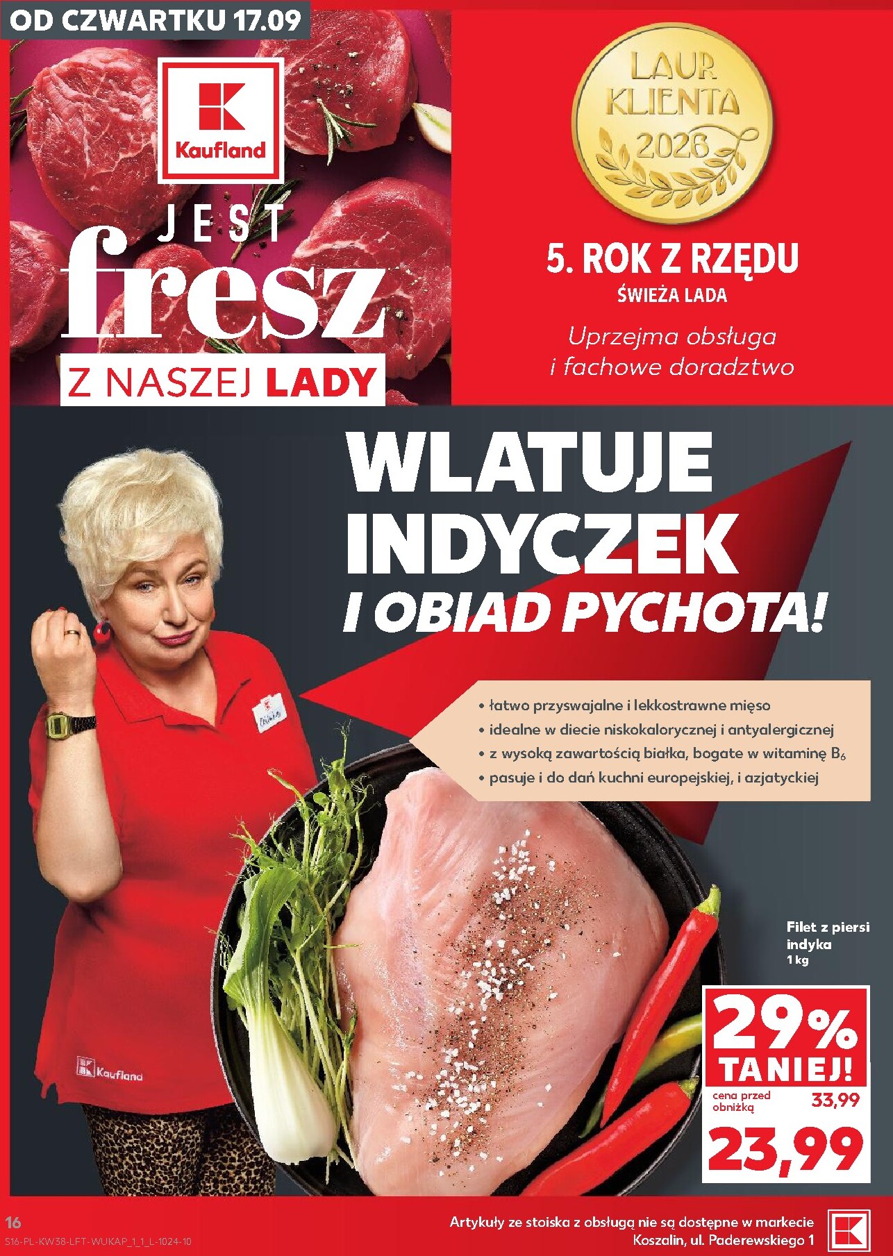 kaufland - Nowa gazetka Kaufland ważna od 17.09.2026 do 23.09.2026 - page: 16