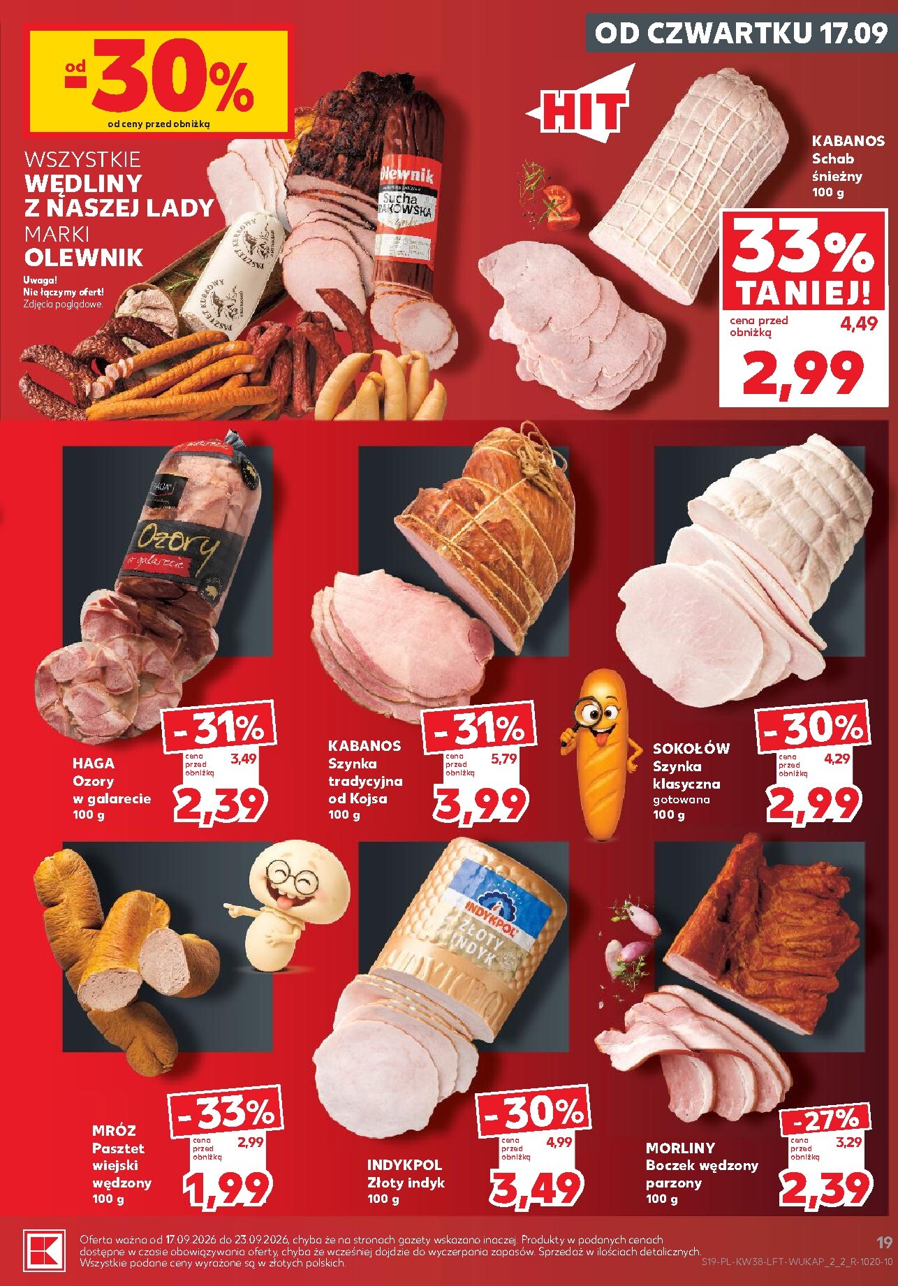 kaufland - Nowa gazetka Kaufland ważna od 17.09.2026 do 23.09.2026 - page: 19