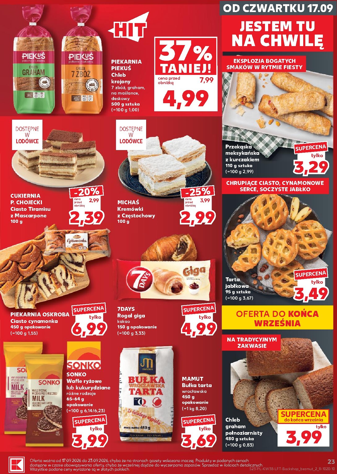 kaufland - Nowa gazetka Kaufland ważna od 17.09.2026 do 23.09.2026 - page: 23