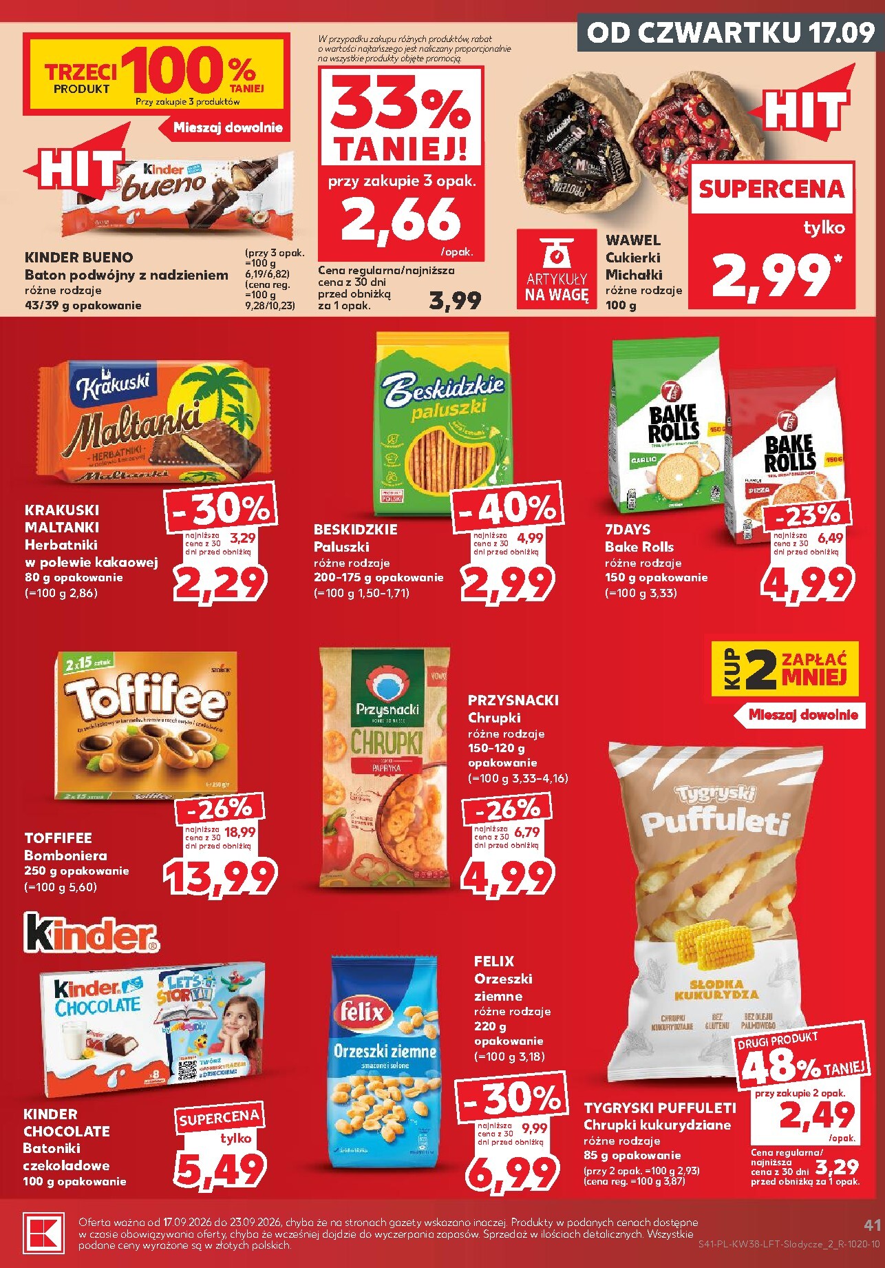 kaufland - Nowa gazetka Kaufland ważna od 17.09.2026 do 23.09.2026 - page: 41