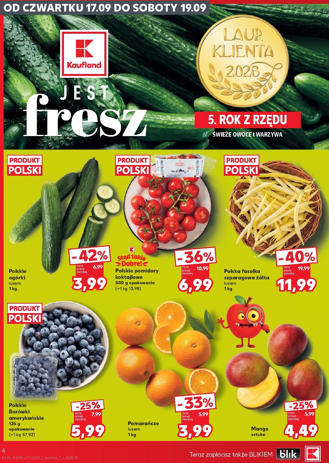 kaufland - Nowa gazetka Kaufland ważna od 17.09.2026 do 23.09.2026 - page: 4