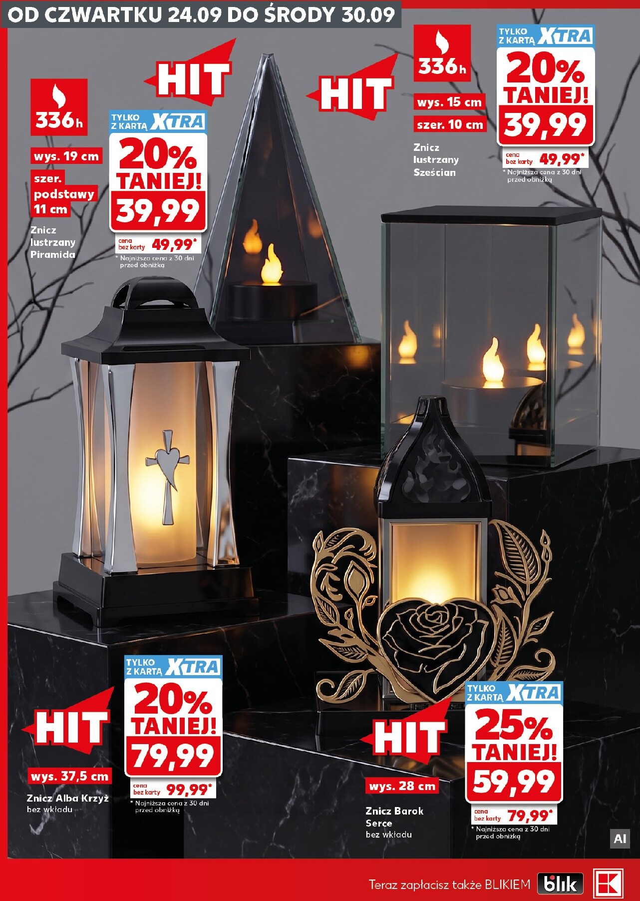 kaufland - Nowa gazetka Kaufland - Katalog Znicze ważna od 24.09.2026 do 30.09.2026 - page: 12