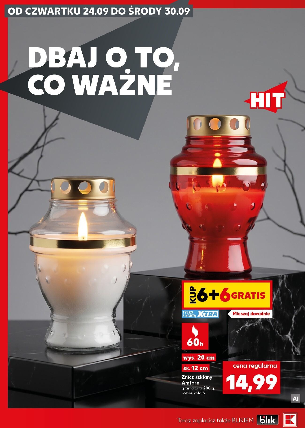 kaufland - Nowa gazetka Kaufland - Katalog Znicze ważna od 24.09.2026 do 30.09.2026 - page: 10