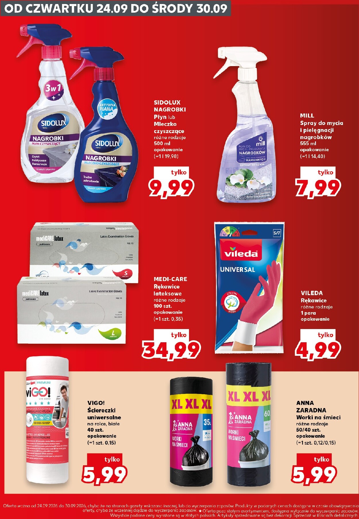 kaufland - Nowa gazetka Kaufland - Katalog Znicze ważna od 24.09.2026 do 30.09.2026 - page: 20