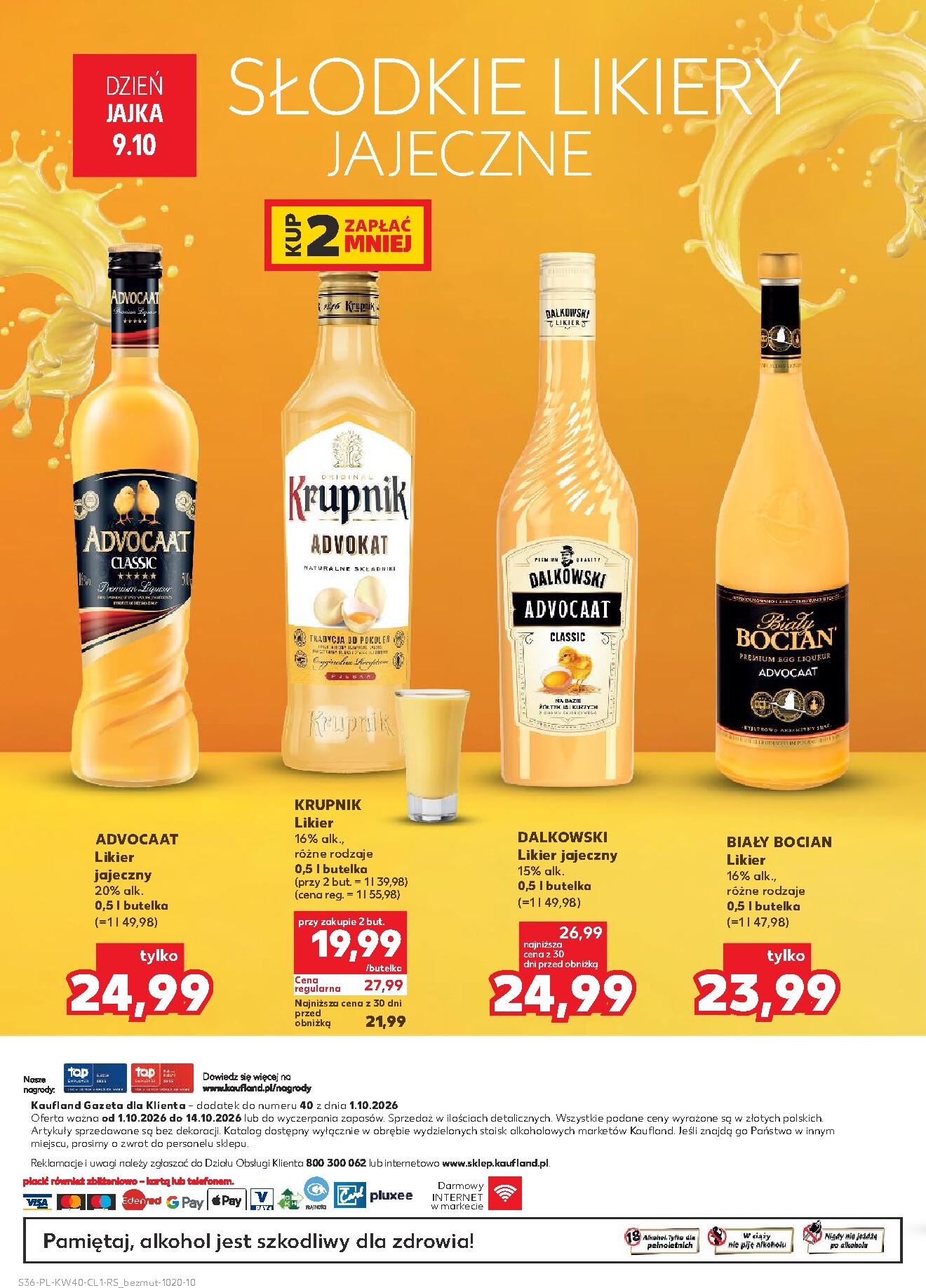 kaufland - Nowa gazetka Kaufland - Barek ważna od 01.10.2026 do 14.10.2026 - page: 36