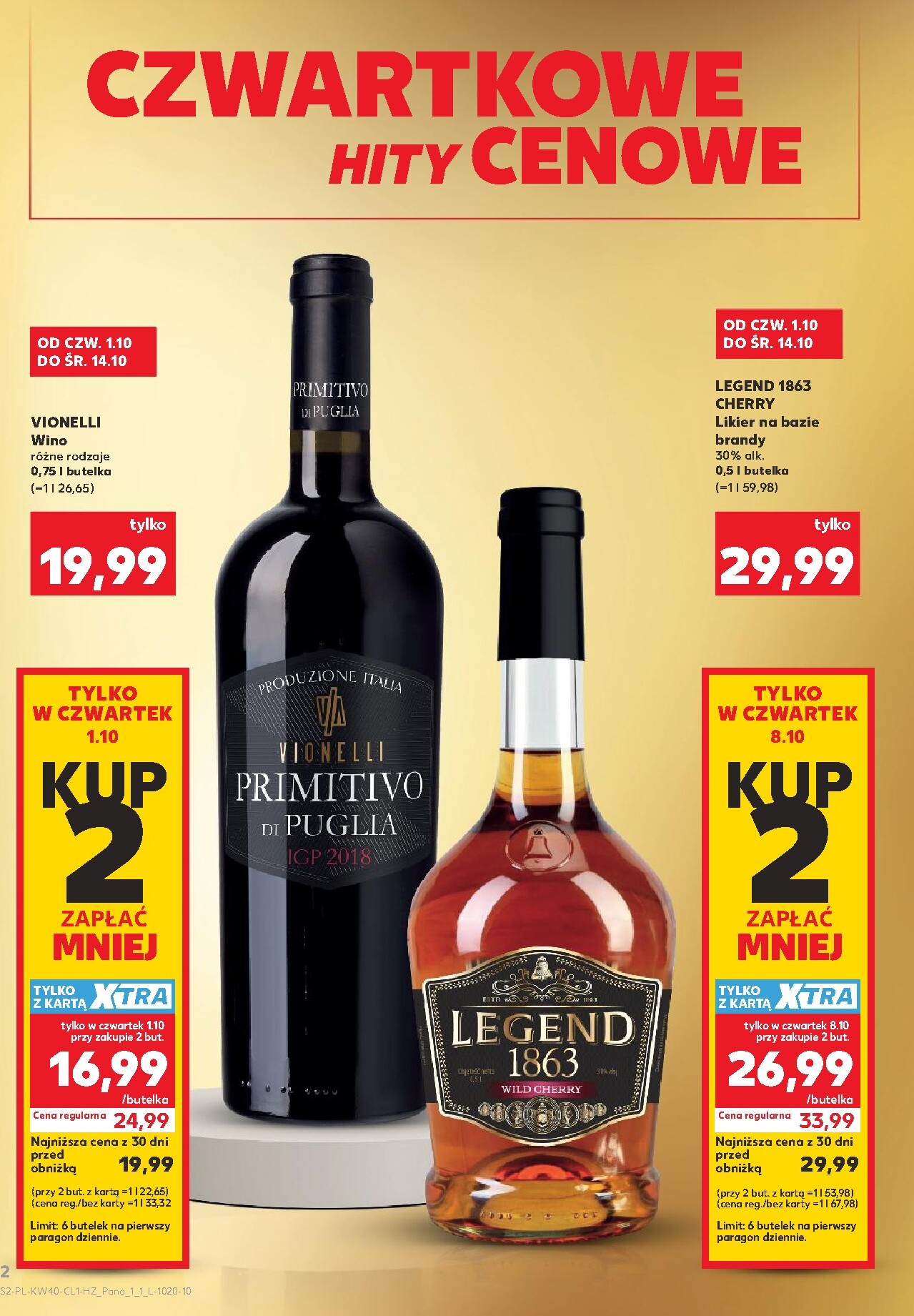 kaufland - Nowa gazetka Kaufland - Barek ważna od 01.10.2026 do 14.10.2026 - page: 2