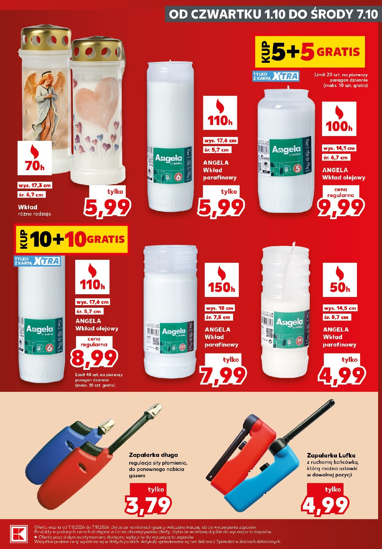 kaufland - Nowa gazetka Kaufland - Katalog Znicze ważna od 01.10.2026 do 07.10.2026 - page: 17
