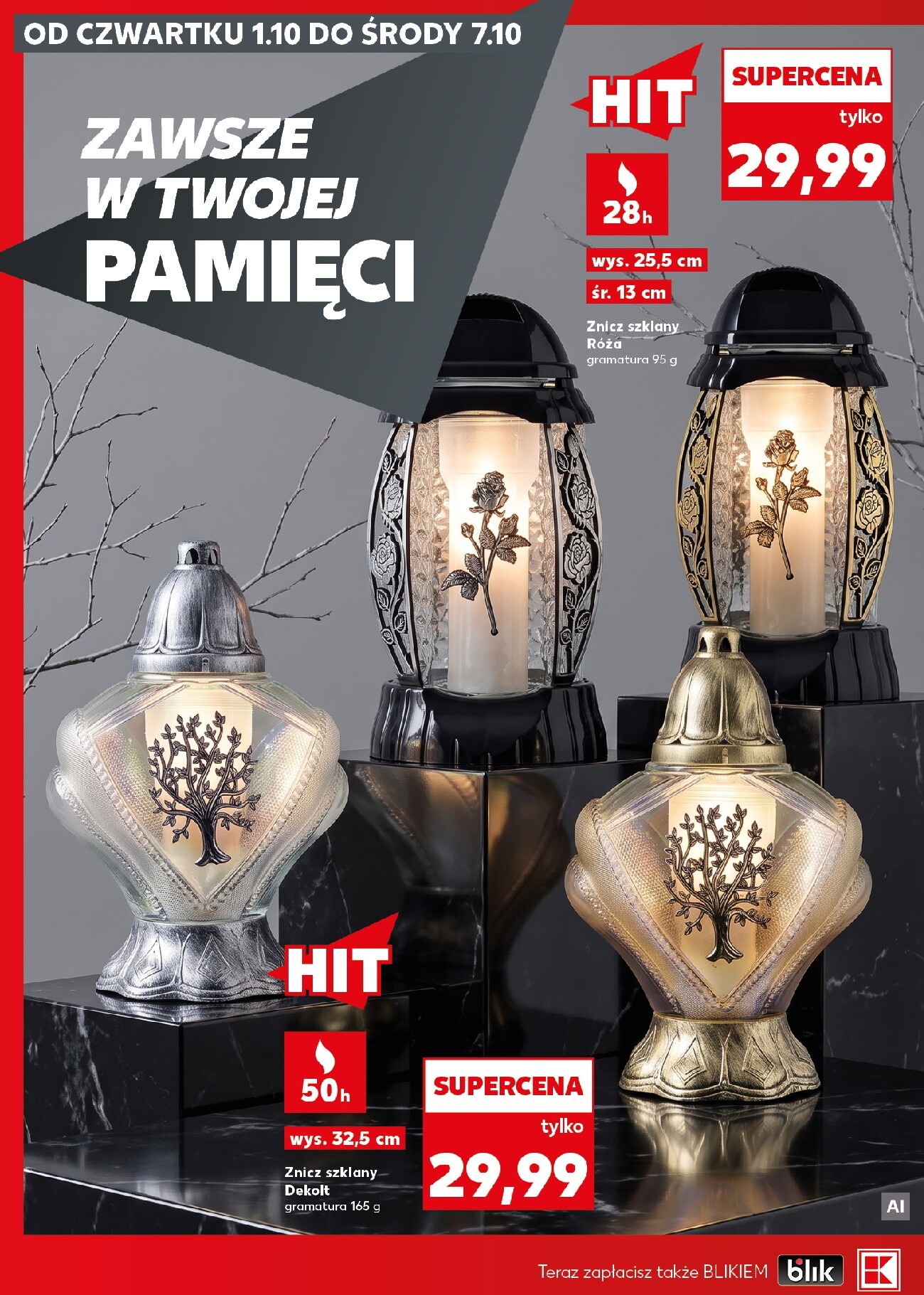 kaufland - Nowa gazetka Kaufland - Katalog Znicze ważna od 01.10.2026 do 07.10.2026 - page: 6