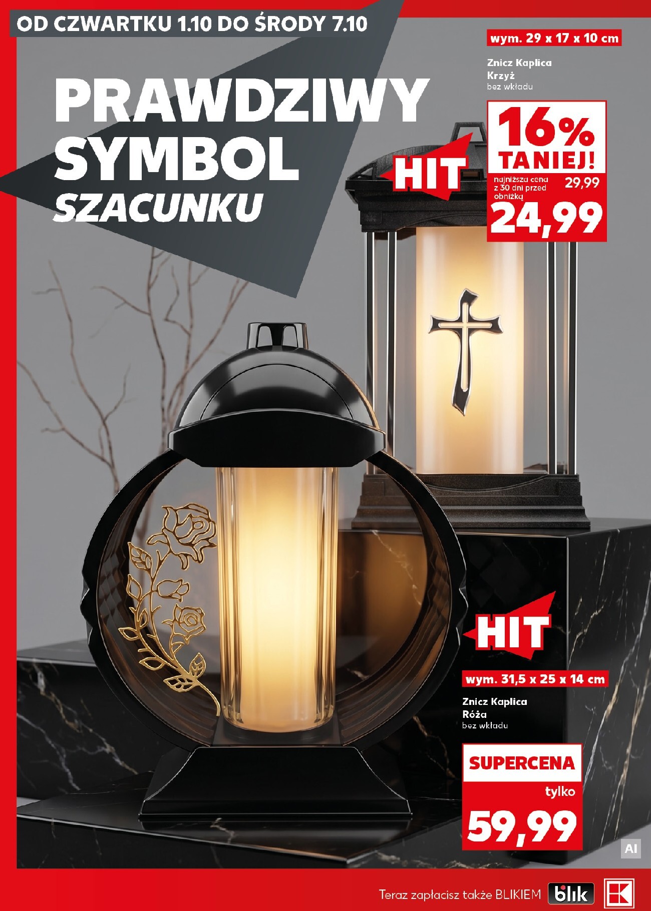 kaufland - Nowa gazetka Kaufland - Katalog Znicze ważna od 01.10.2026 do 07.10.2026 - page: 8