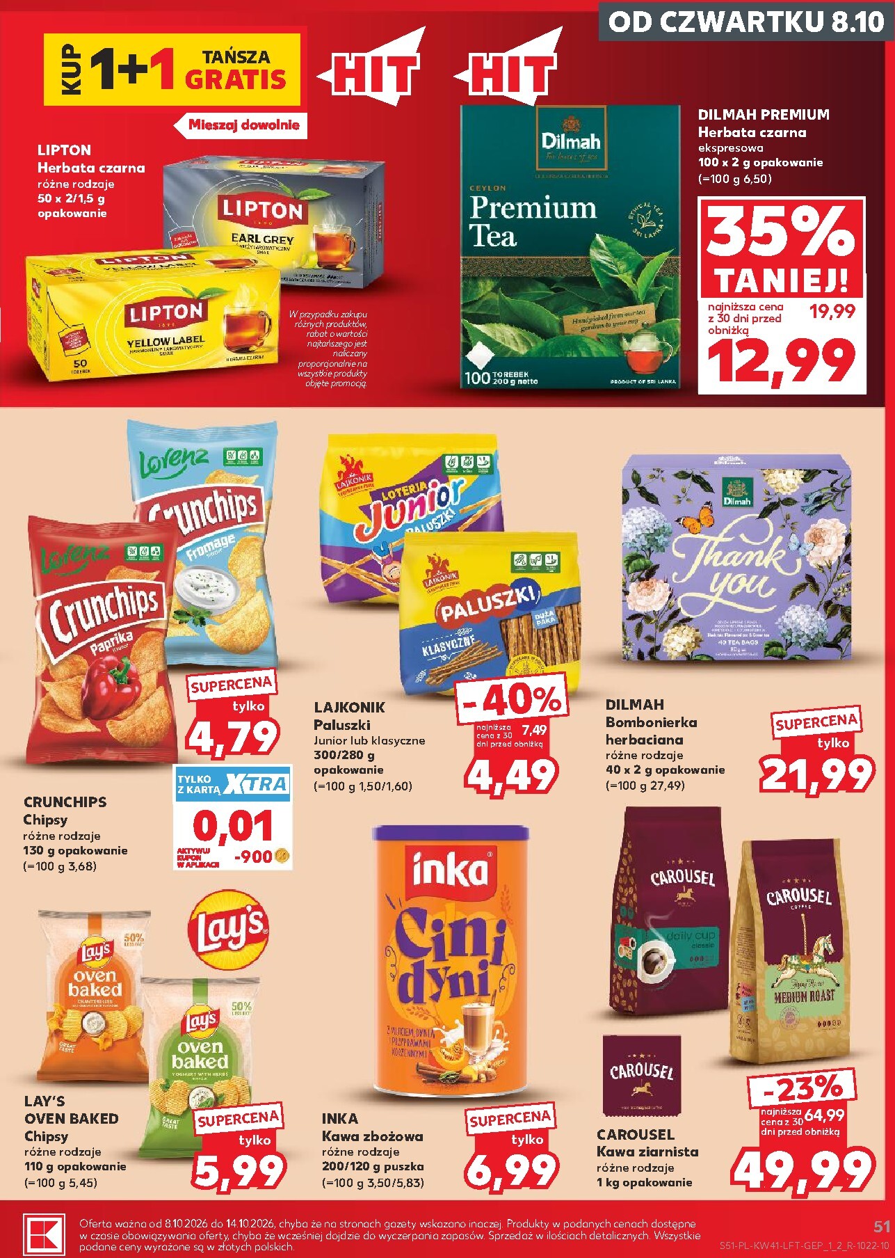 kaufland - Nowa gazetka Kaufland ważna od 08.10.2026 do 14.10.2026 - page: 51