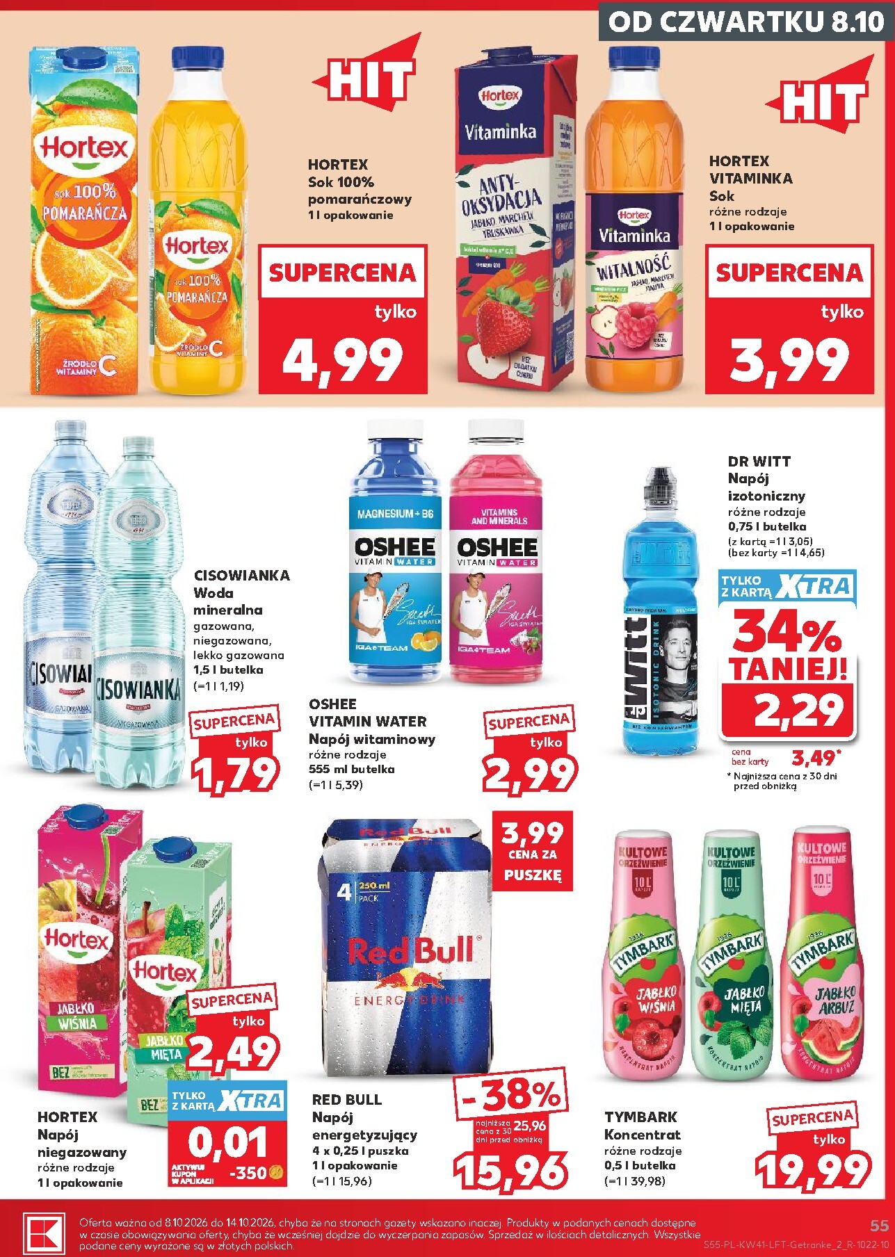 kaufland - Nowa gazetka Kaufland ważna od 08.10.2026 do 14.10.2026 - page: 55