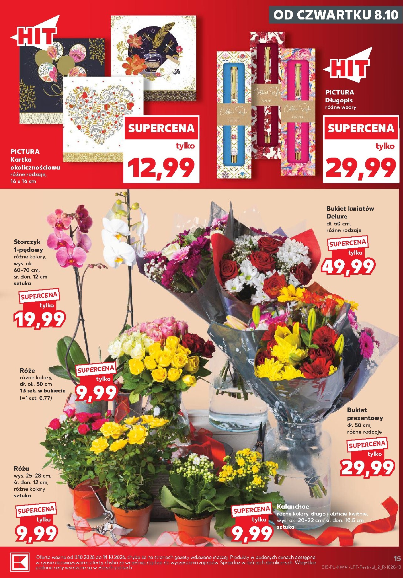 kaufland - Nowa gazetka Kaufland ważna od 08.10.2026 do 14.10.2026 - page: 15