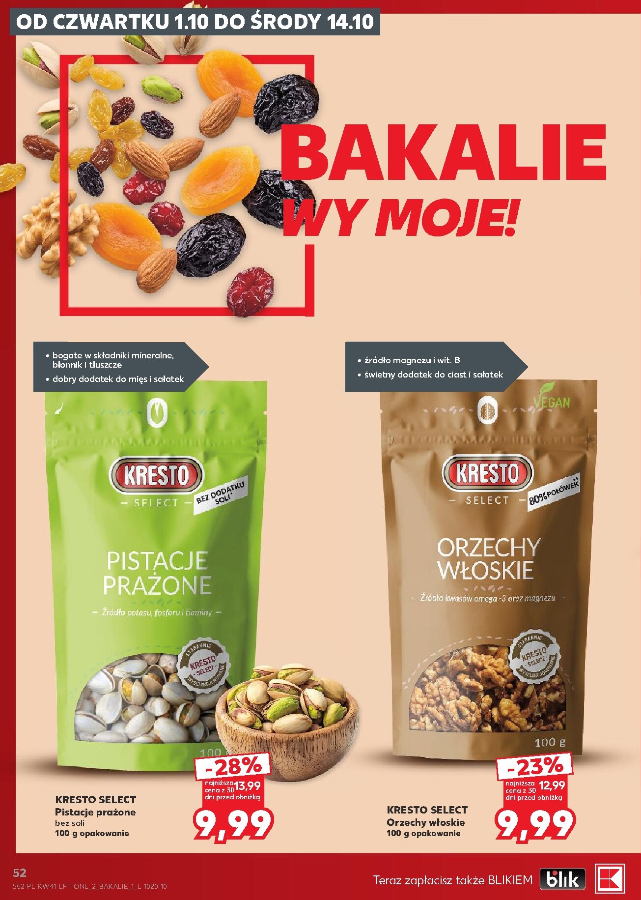 kaufland - Nowa gazetka Kaufland ważna od 08.10.2026 do 14.10.2026 - page: 52