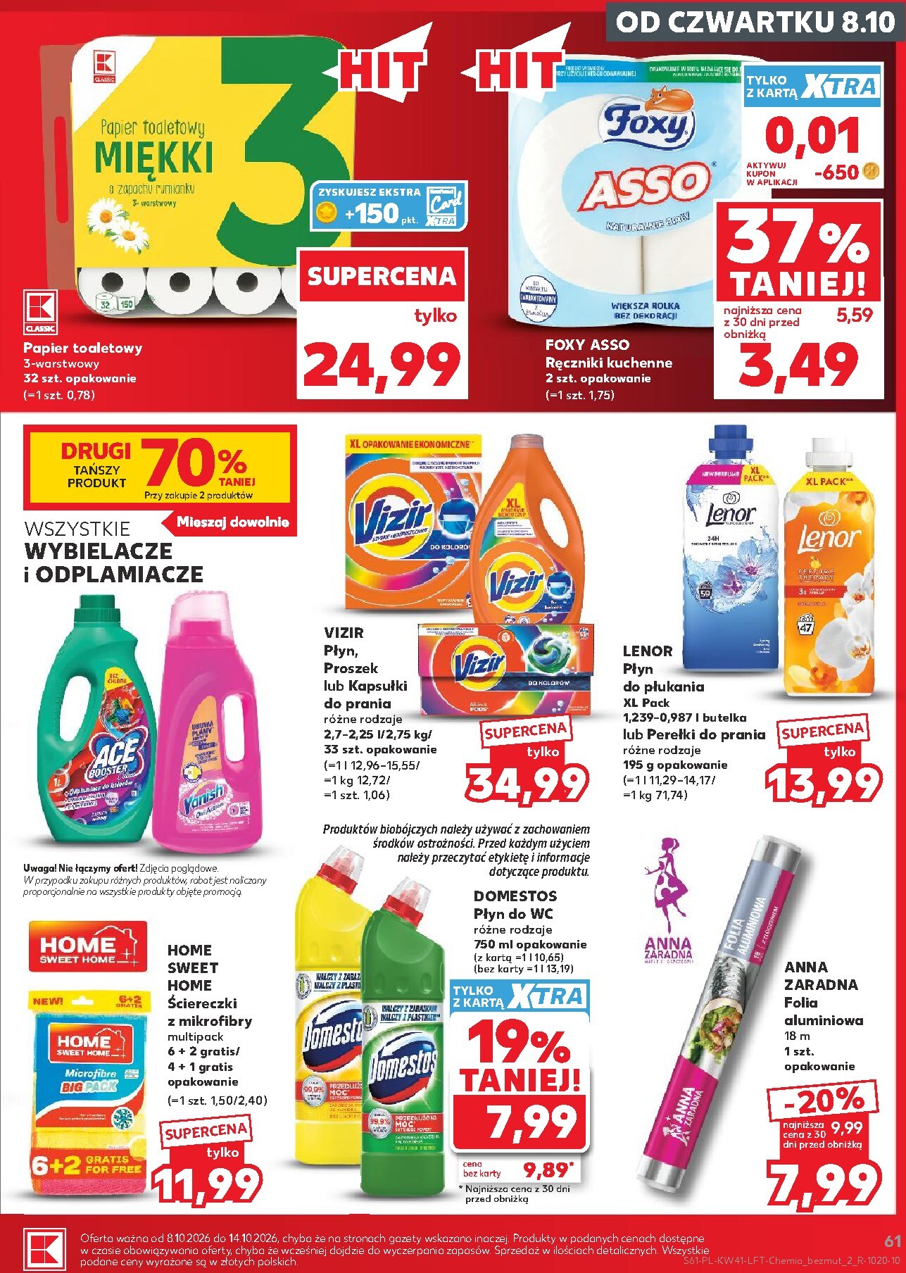 kaufland - Nowa gazetka Kaufland ważna od 08.10.2026 do 14.10.2026 - page: 61
