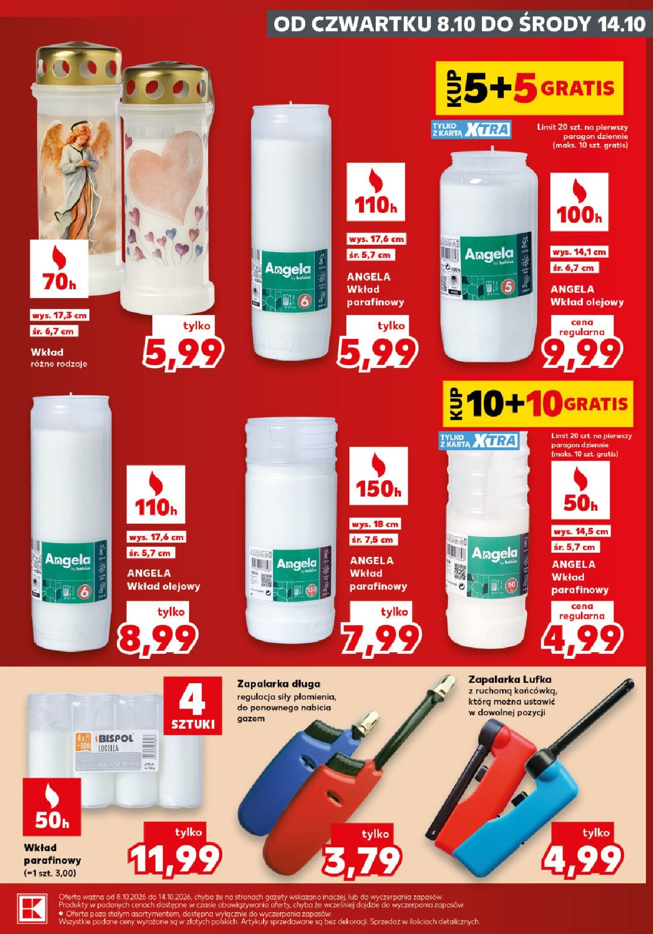 kaufland - Nowa gazetka Kaufland - Katalog Znicze ważna od 08.10.2026 do 14.10.2026 - page: 17