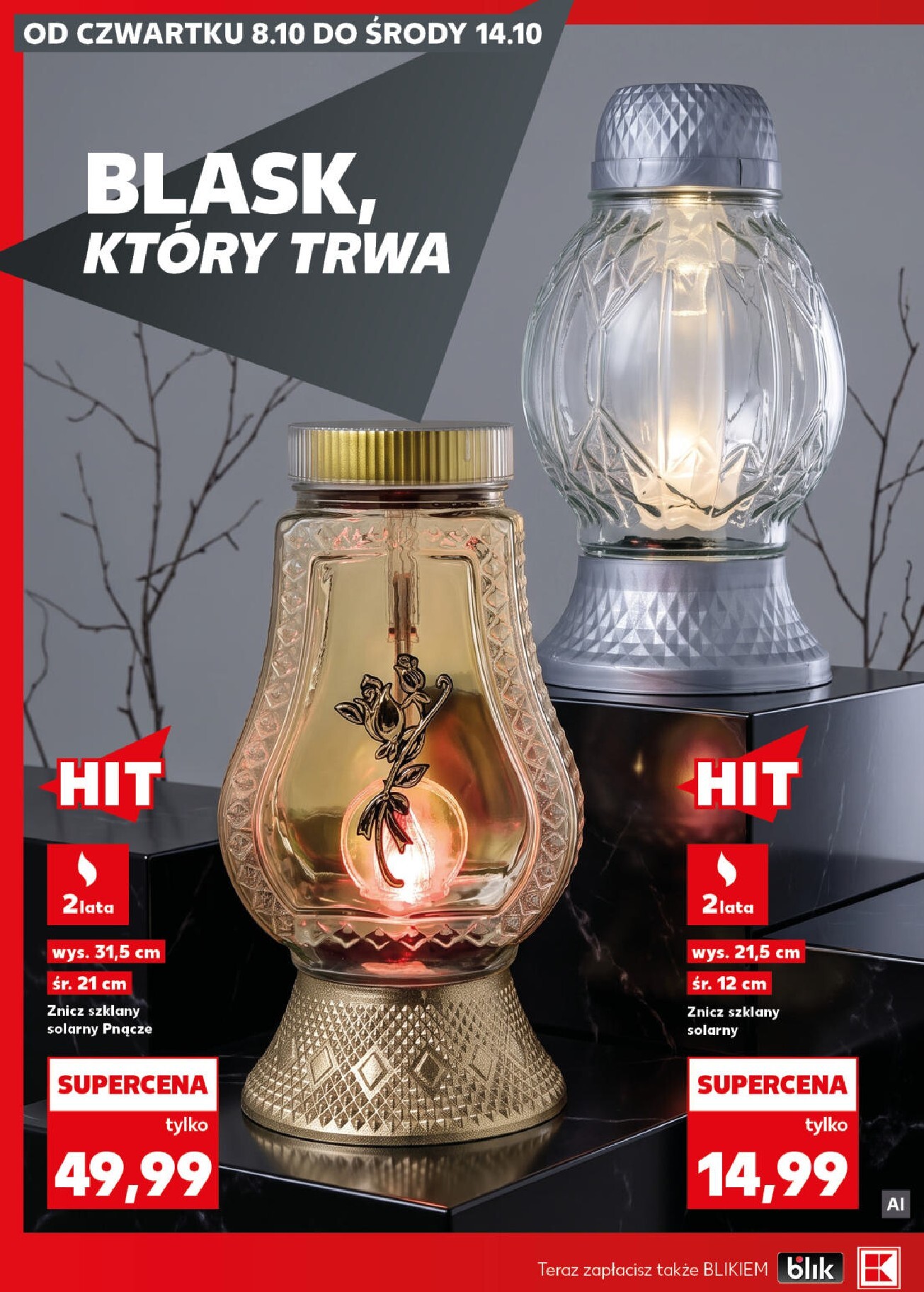 kaufland - Nowa gazetka Kaufland - Katalog Znicze ważna od 08.10.2026 do 14.10.2026 - page: 14