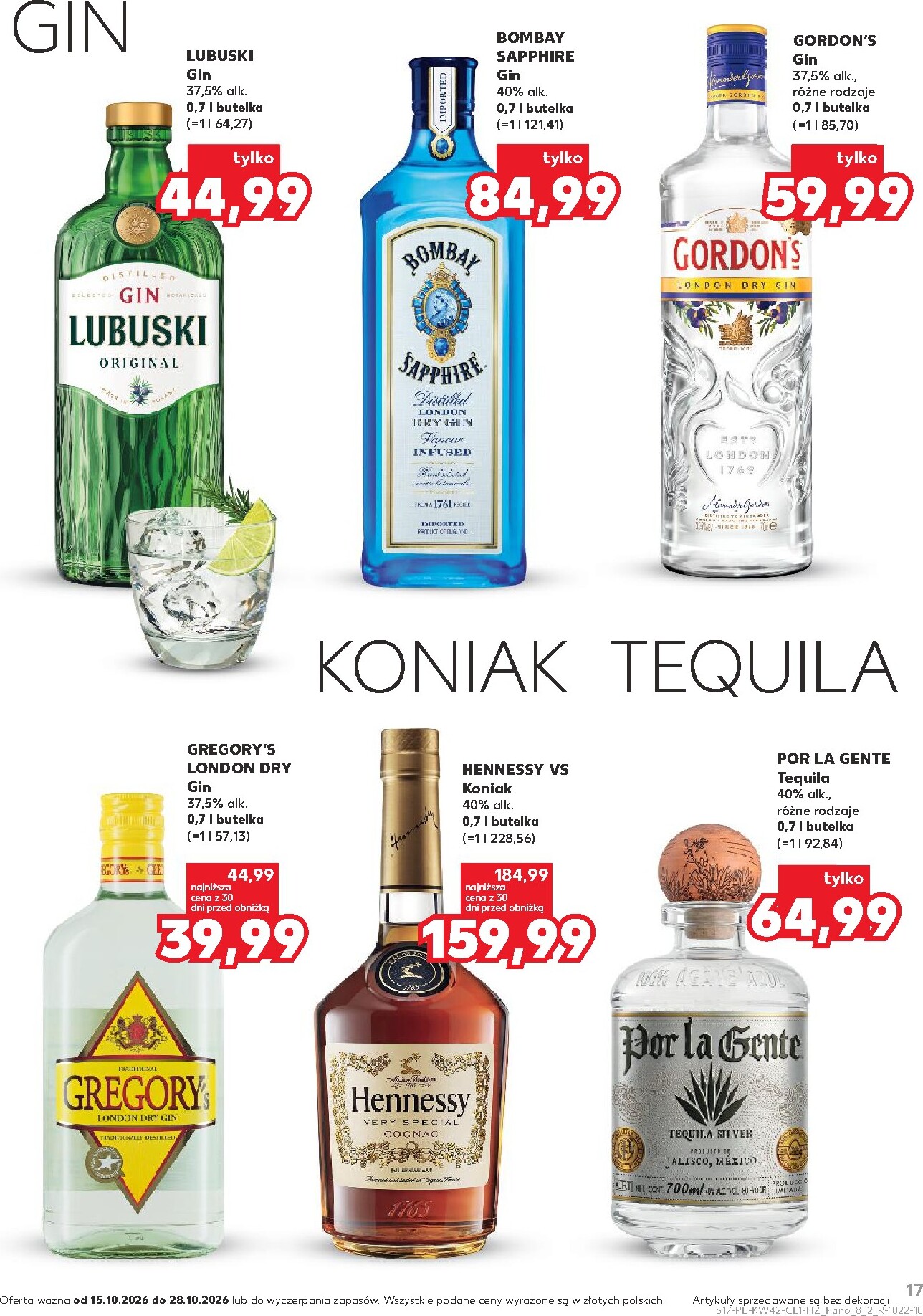 kaufland - Nowa gazetka Kaufland - Barek ważna od 15.10.2026 do 28.10.2026 - page: 17