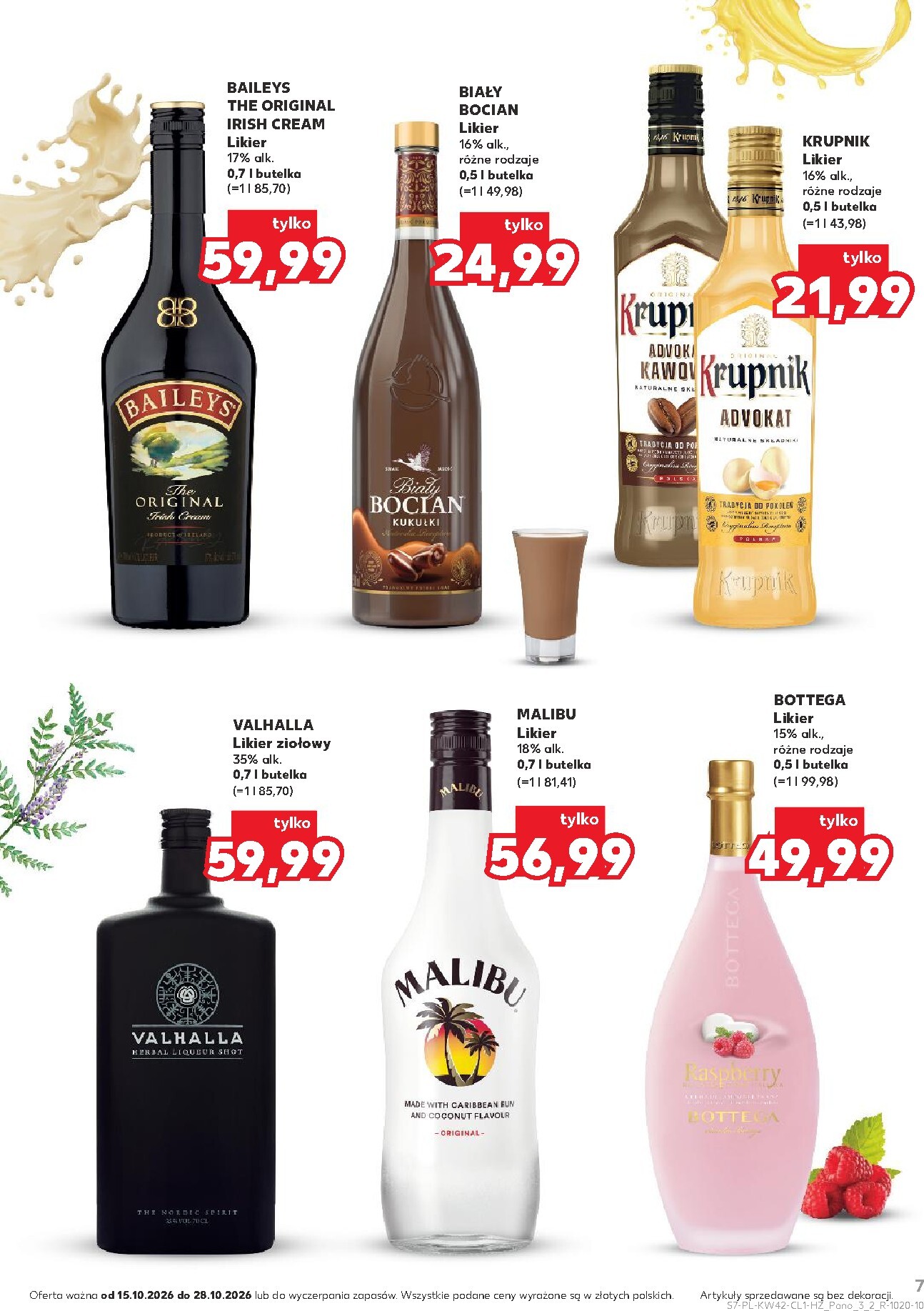 kaufland - Nowa gazetka Kaufland - Barek ważna od 15.10.2026 do 28.10.2026 - page: 7