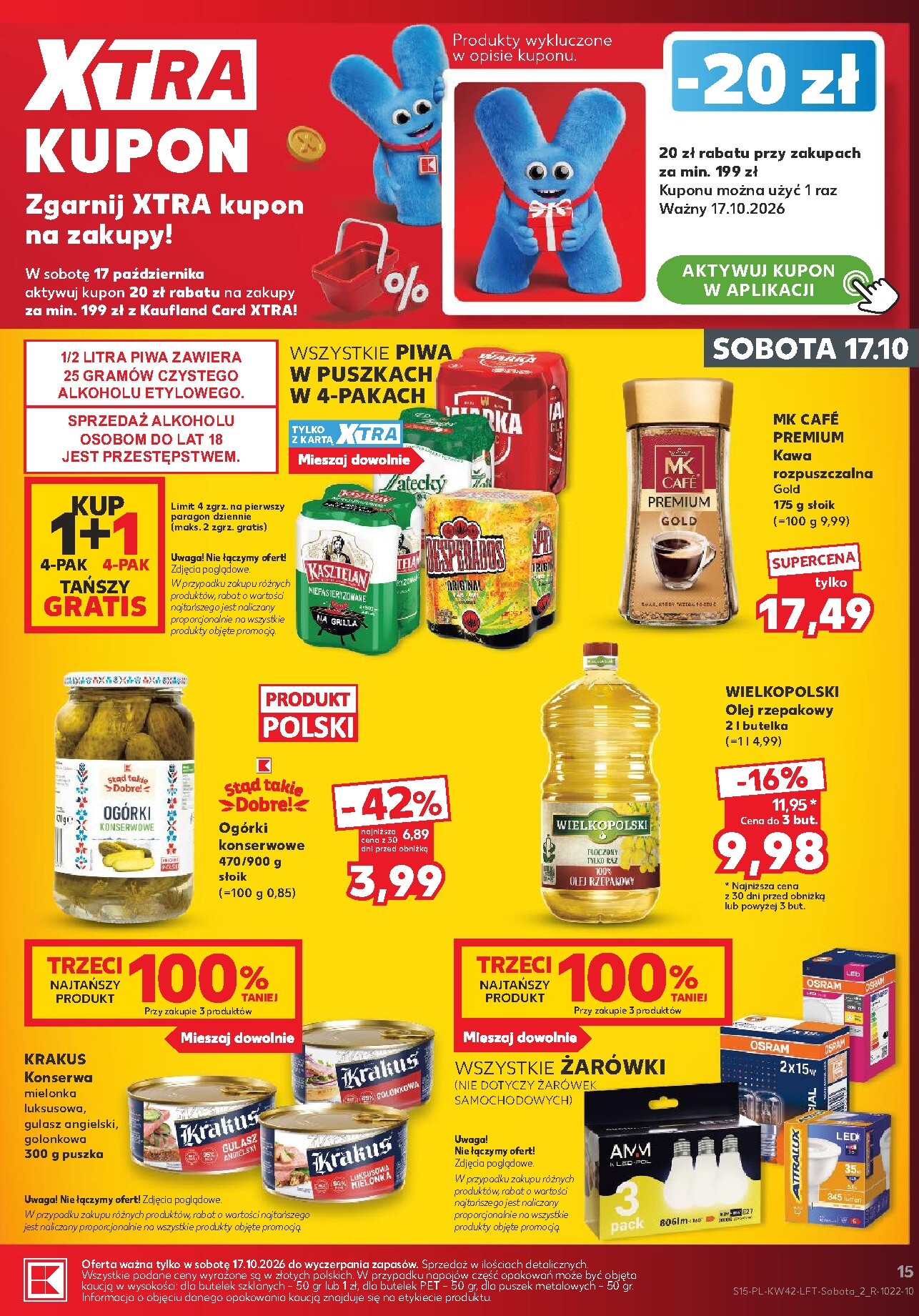 kaufland - Nowa gazetka Kaufland ważna od 15.10.2026 do 21.10.2026 - page: 15
