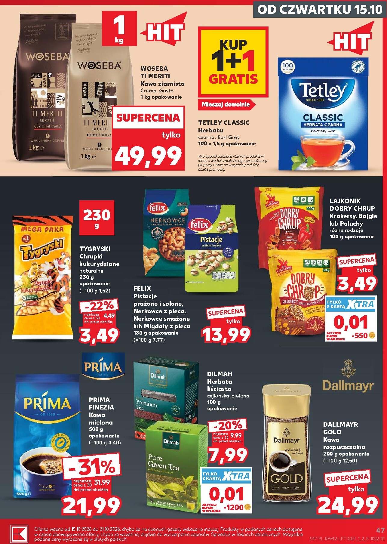 kaufland - Nowa gazetka Kaufland ważna od 15.10.2026 do 21.10.2026 - page: 47