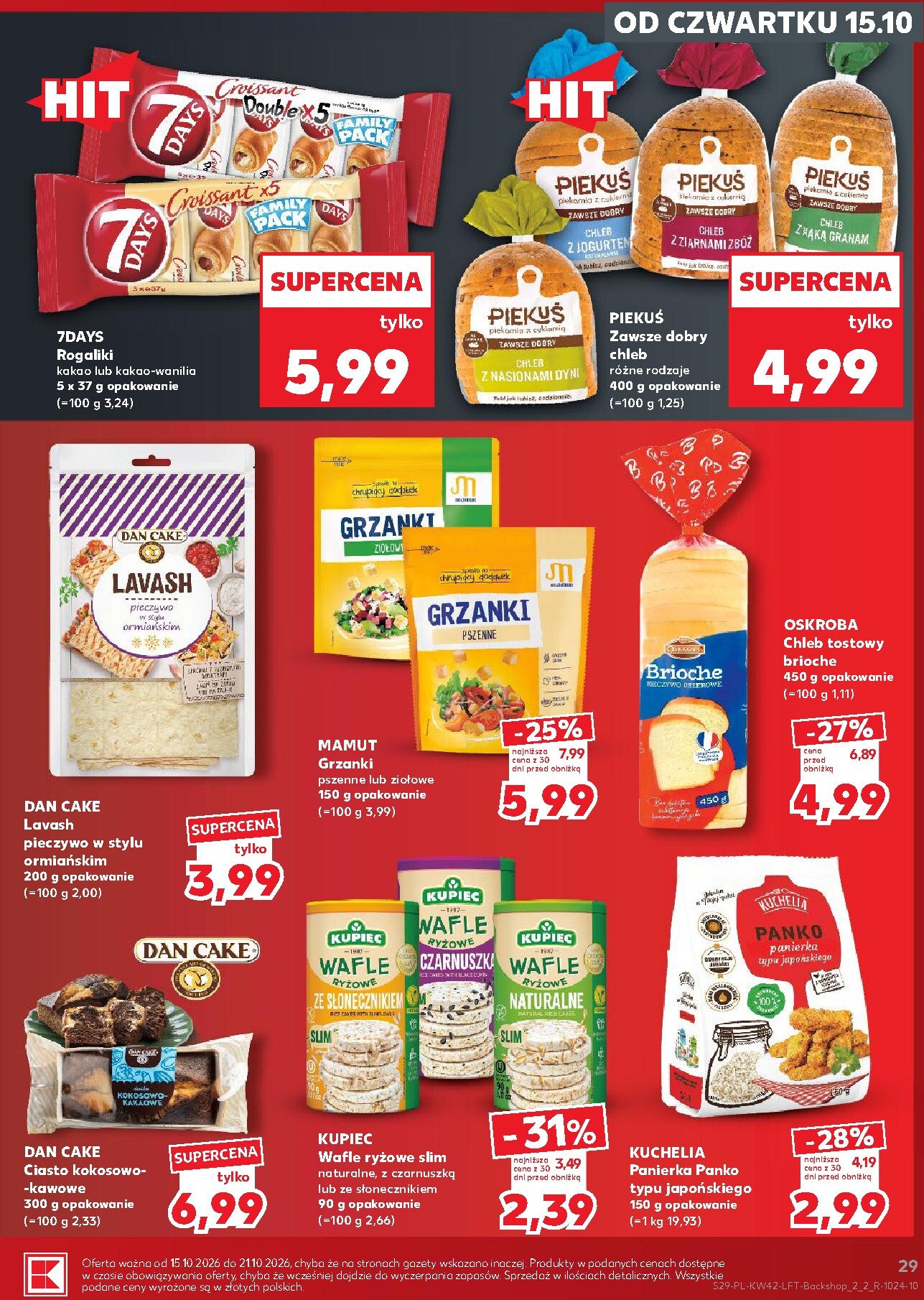 kaufland - Nowa gazetka Kaufland ważna od 15.10.2026 do 21.10.2026 - page: 29