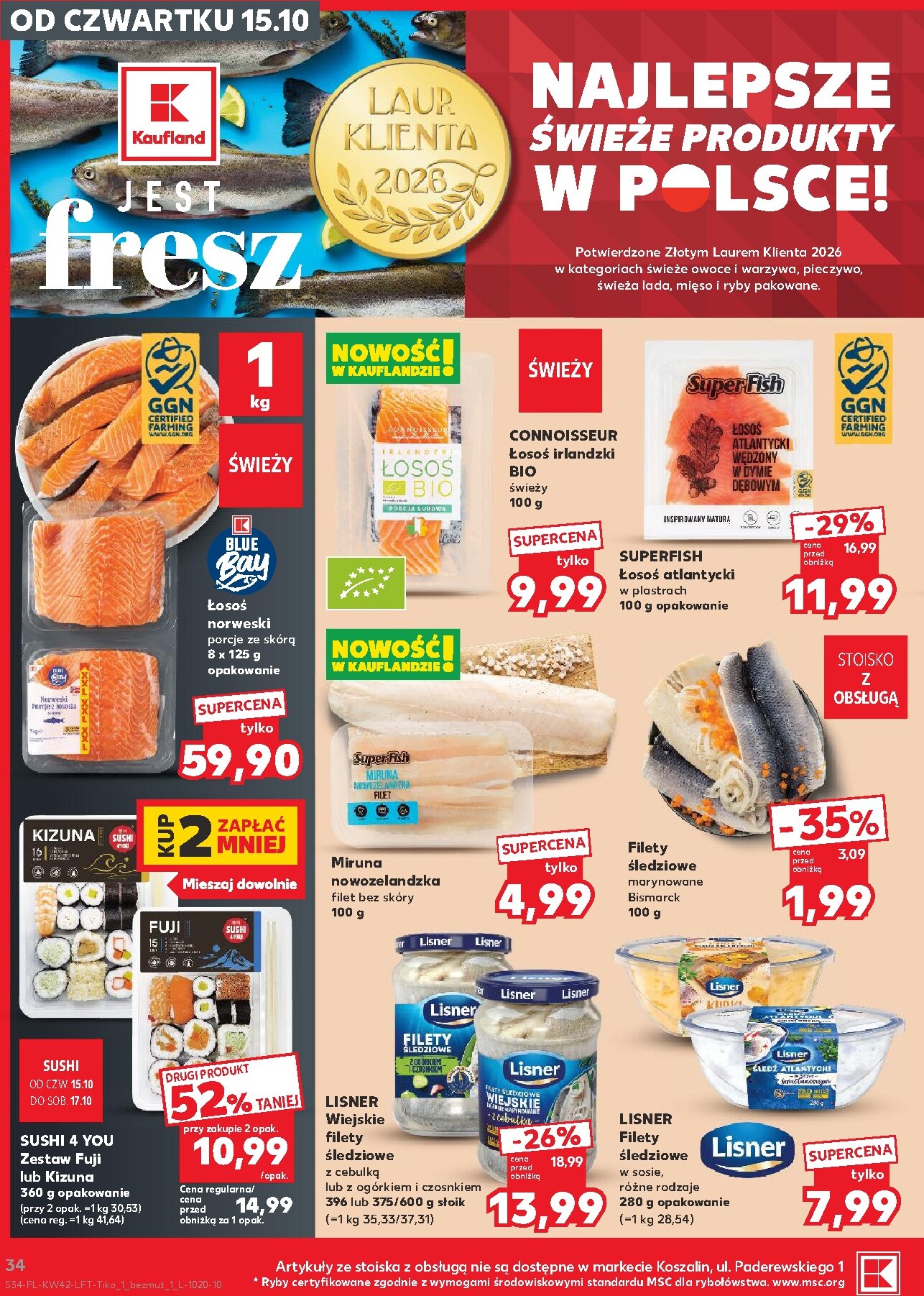 kaufland - Nowa gazetka Kaufland ważna od 15.10.2026 do 21.10.2026 - page: 34