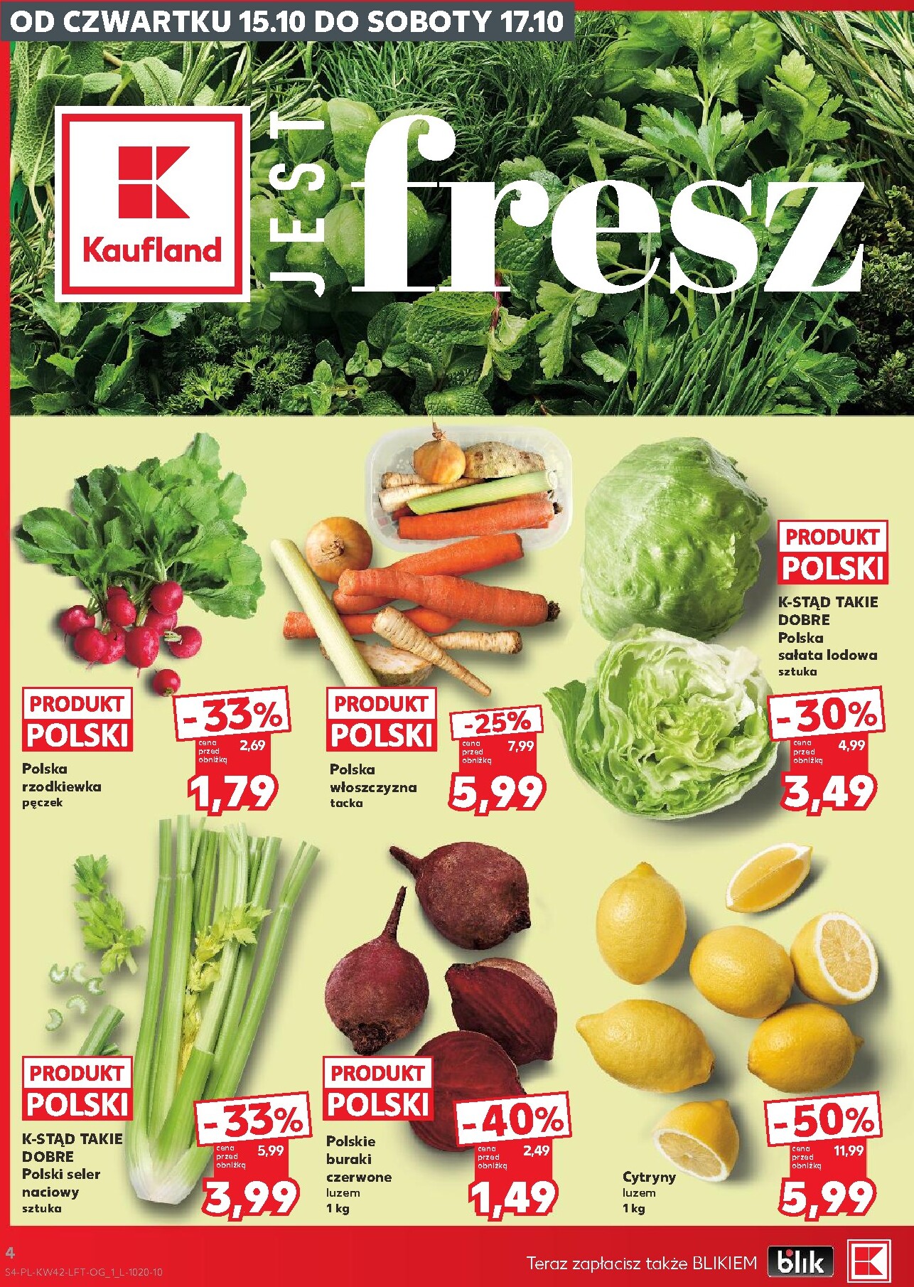 kaufland - Nowa gazetka Kaufland ważna od 15.10.2026 do 21.10.2026 - page: 4