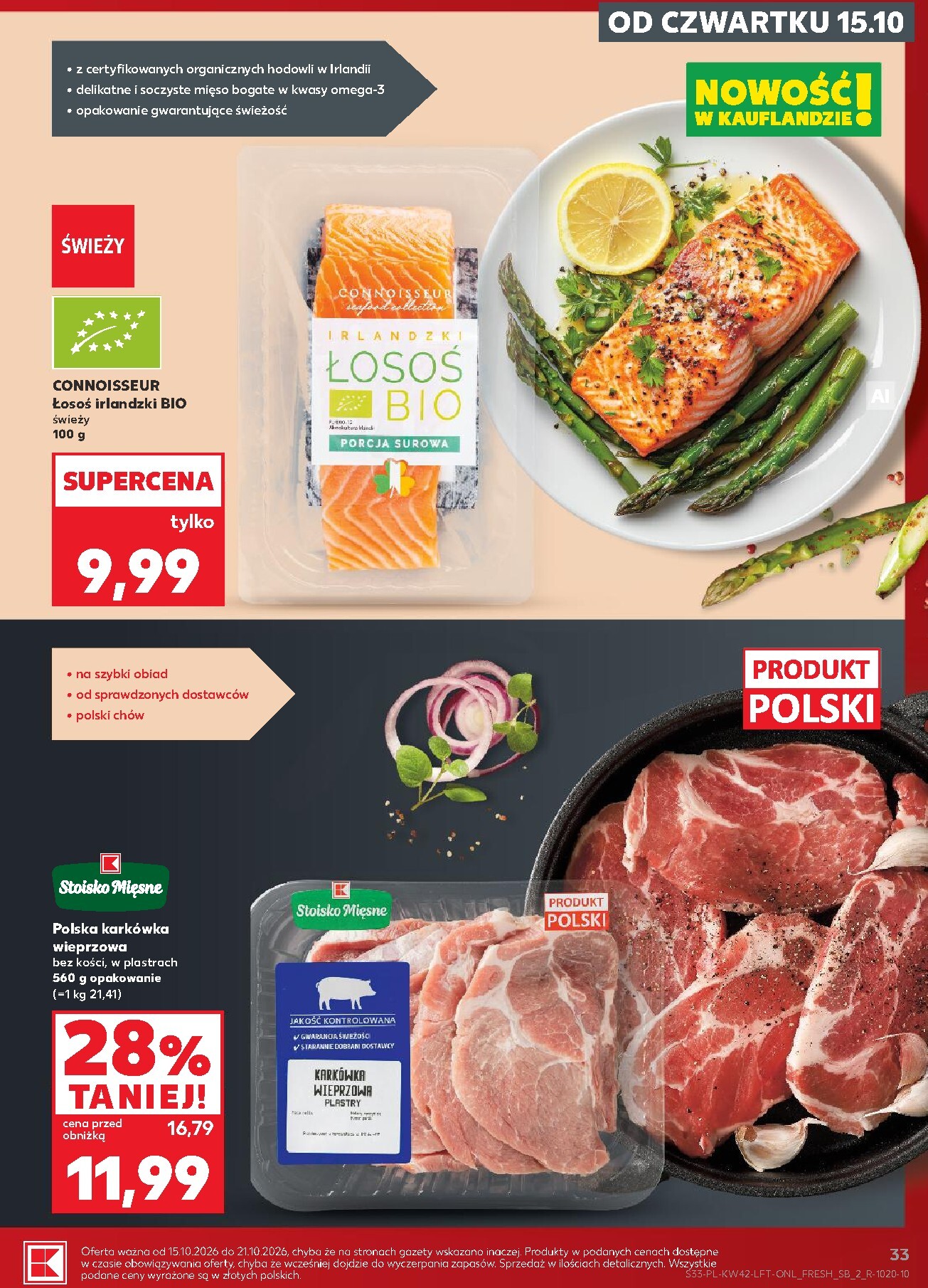 kaufland - Nowa gazetka Kaufland ważna od 15.10.2026 do 21.10.2026 - page: 33