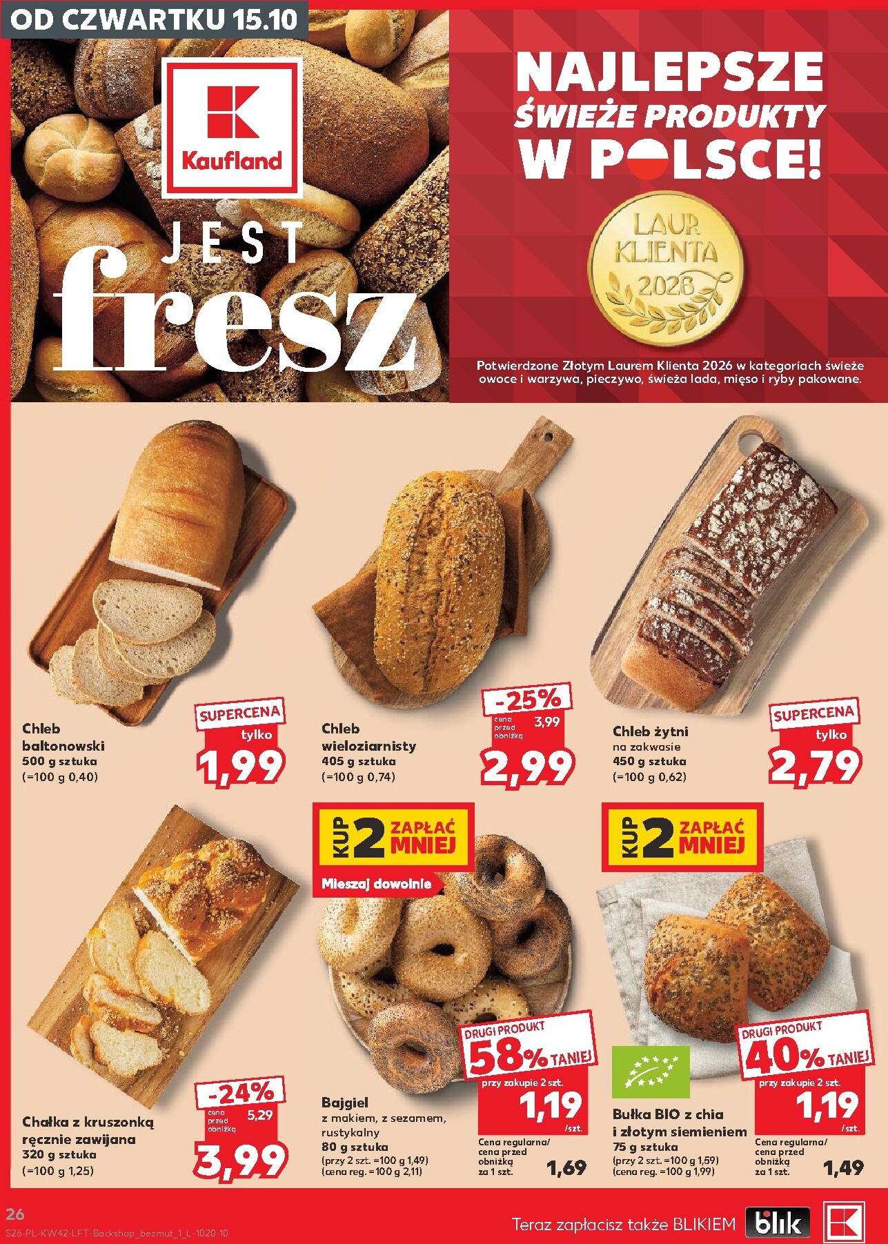 kaufland - Nowa gazetka Kaufland ważna od 15.10.2026 do 21.10.2026 - page: 26