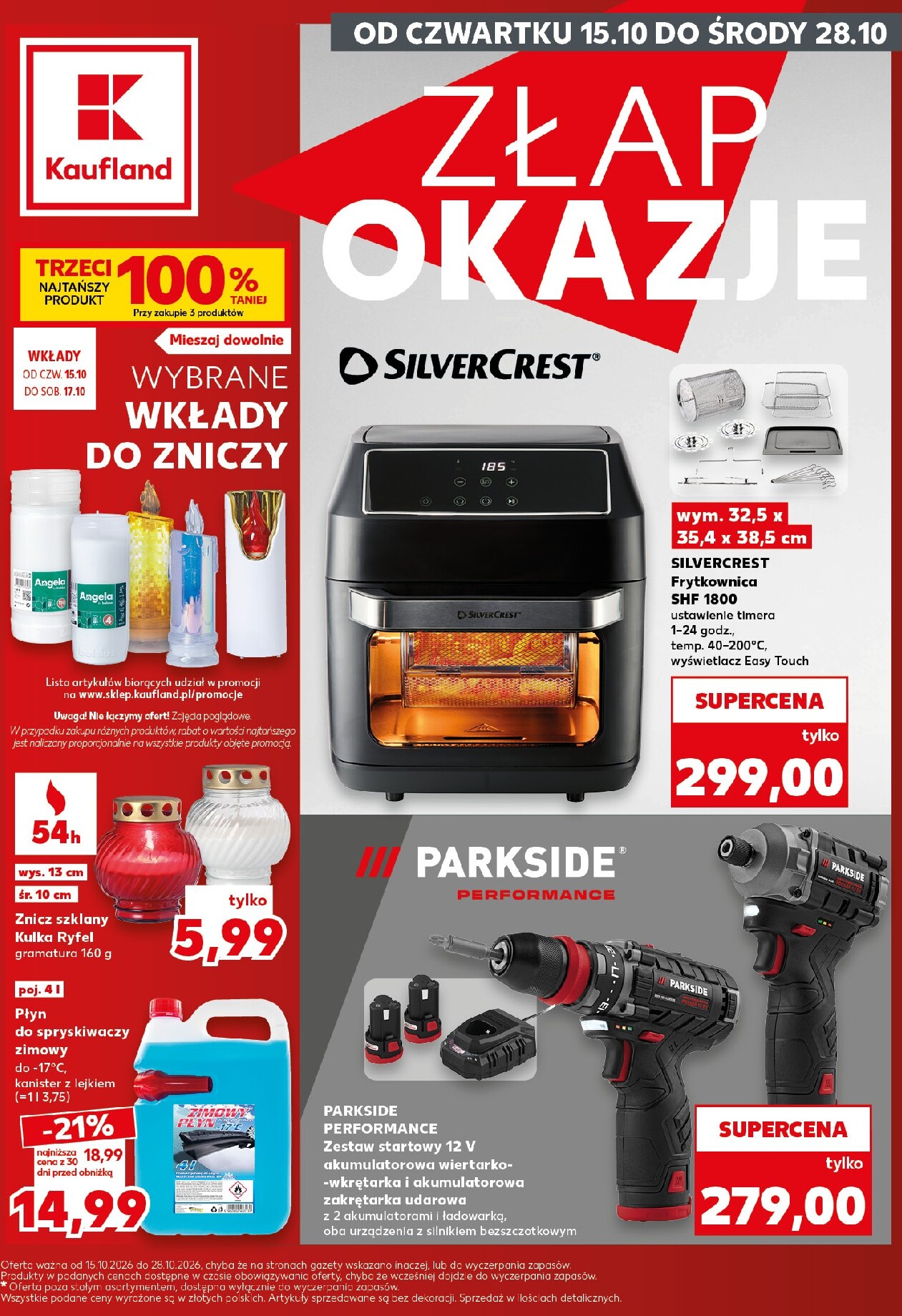 kaufland - Nowa gazetka Kaufland - Okazje ważna od 15.10.2026 do 28.10.2026
