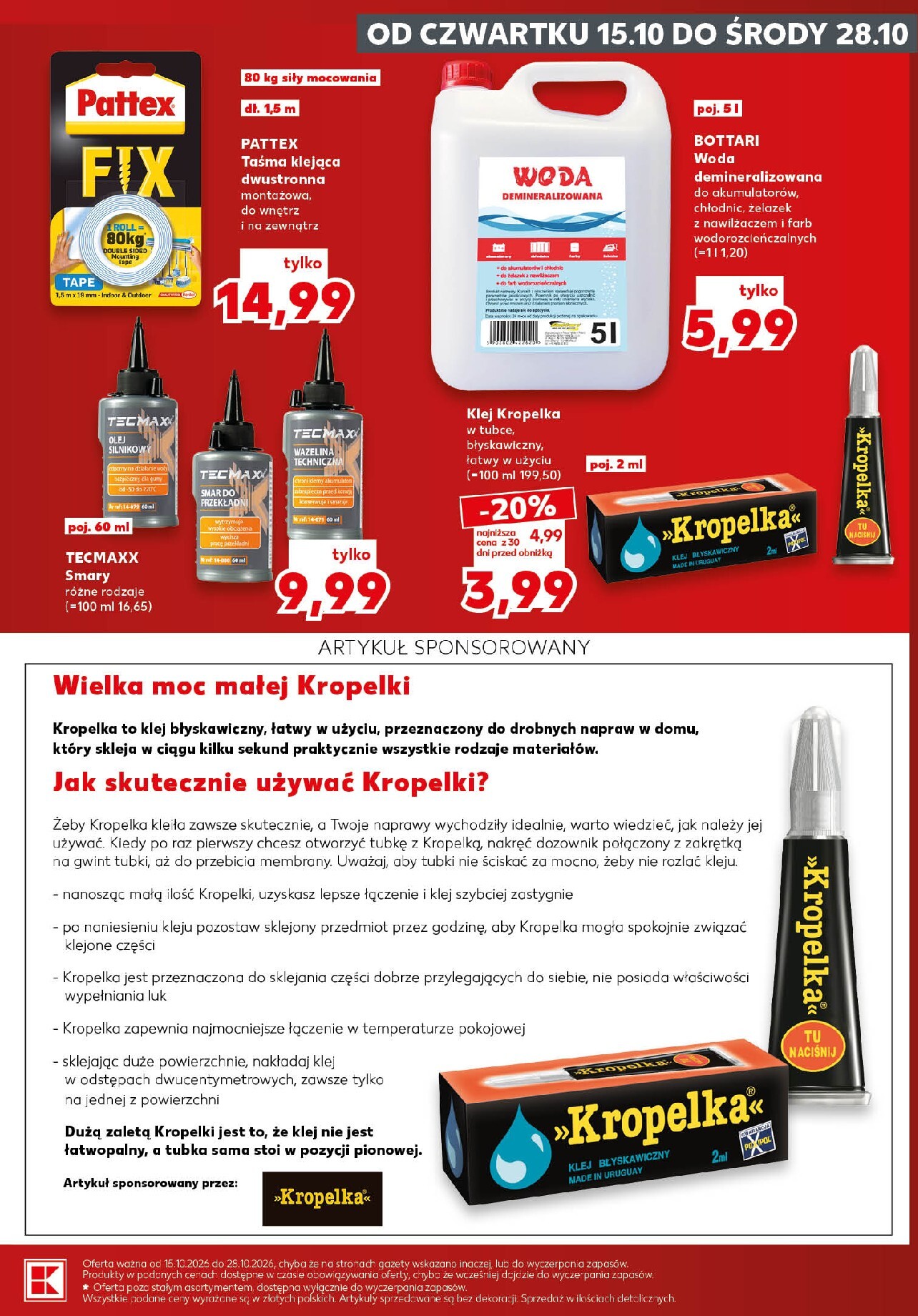 kaufland - Nowa gazetka Kaufland - Okazje ważna od 15.10.2026 do 28.10.2026 - page: 11