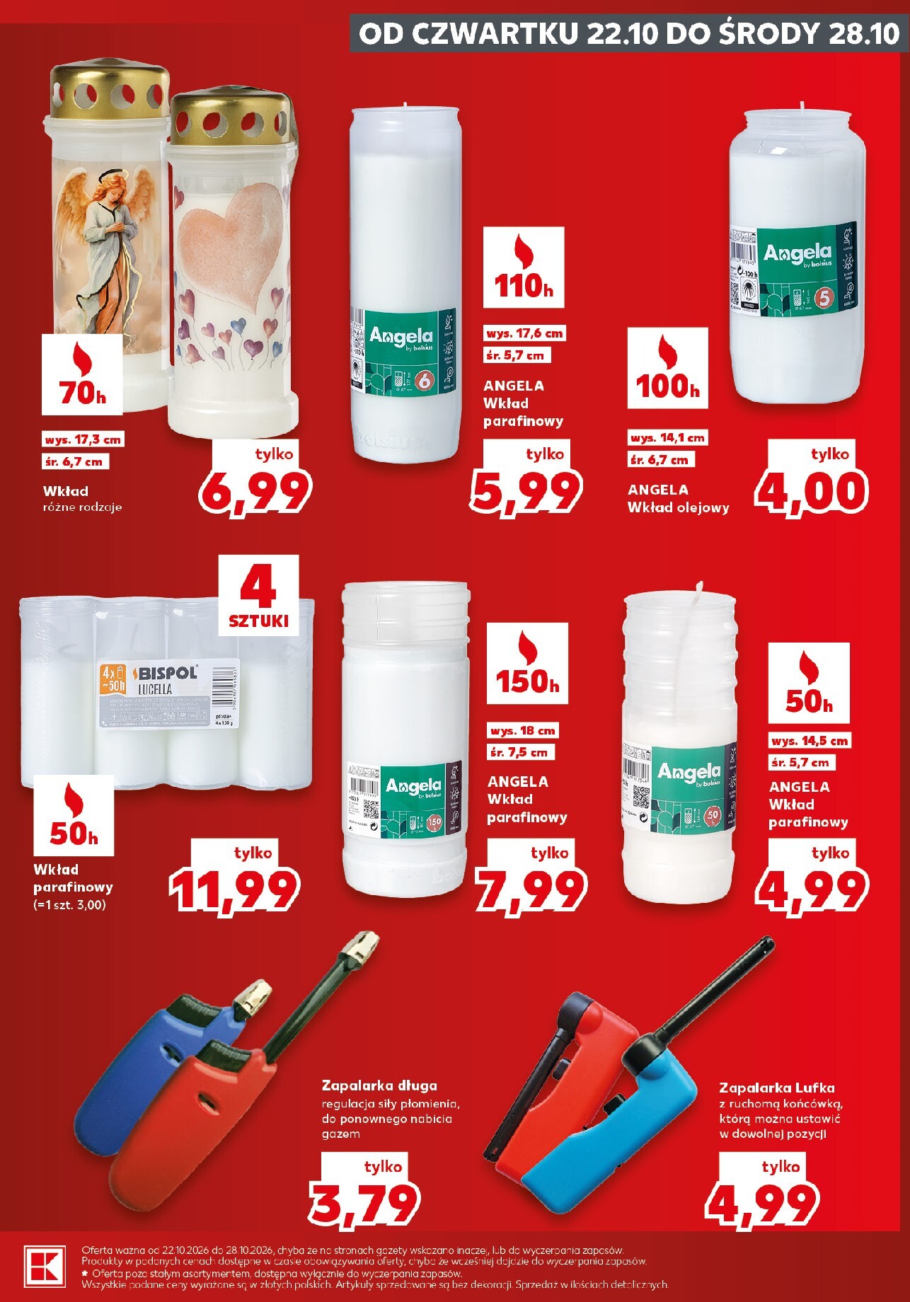 kaufland - Nowa gazetka Kaufland - Katalog Znicze ważna od 22.10.2026 do 28.10.2026 - page: 17