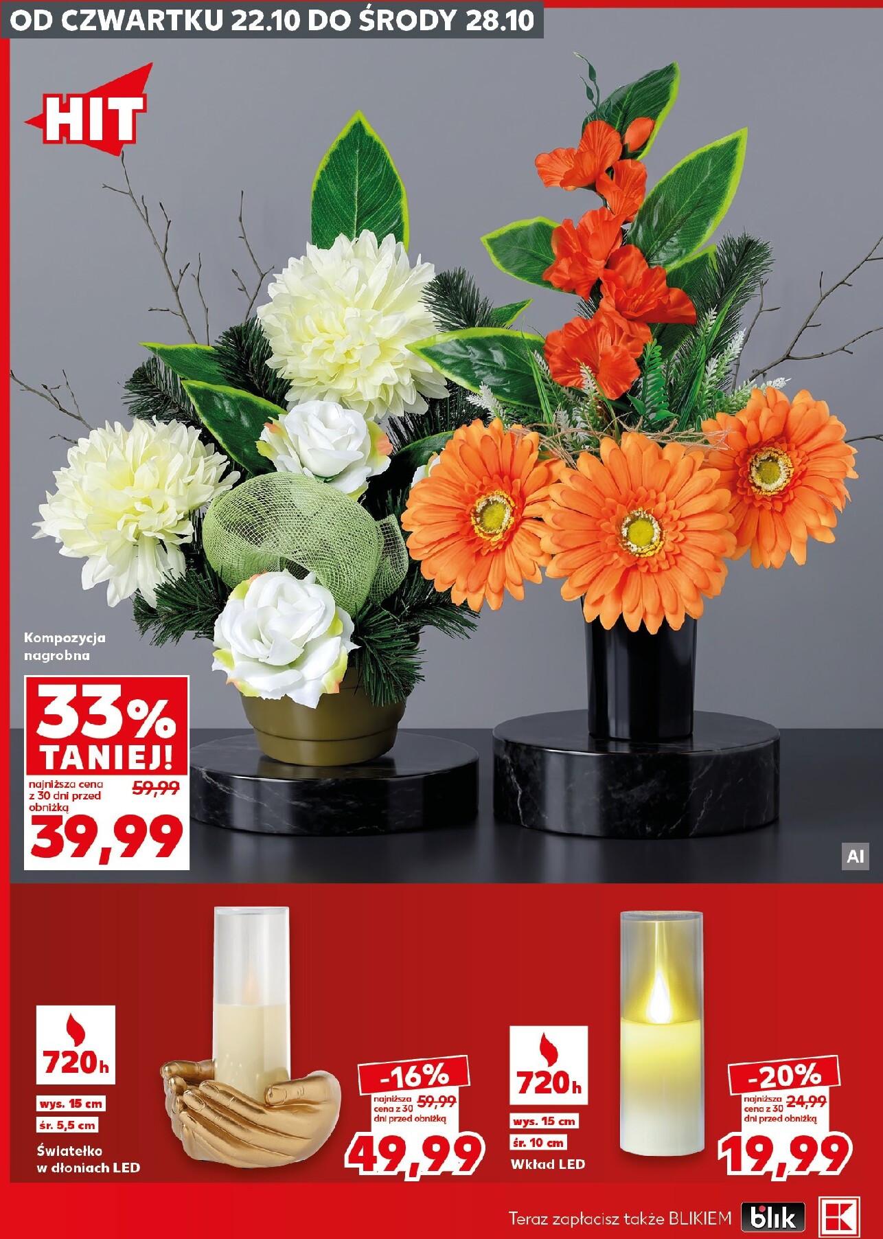 kaufland - Nowa gazetka Kaufland - Katalog Znicze ważna od 22.10.2026 do 28.10.2026 - page: 18