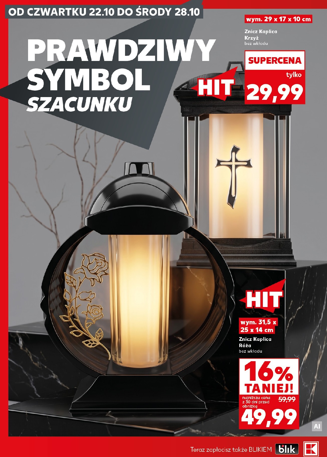 kaufland - Nowa gazetka Kaufland - Katalog Znicze ważna od 22.10.2026 do 28.10.2026 - page: 8