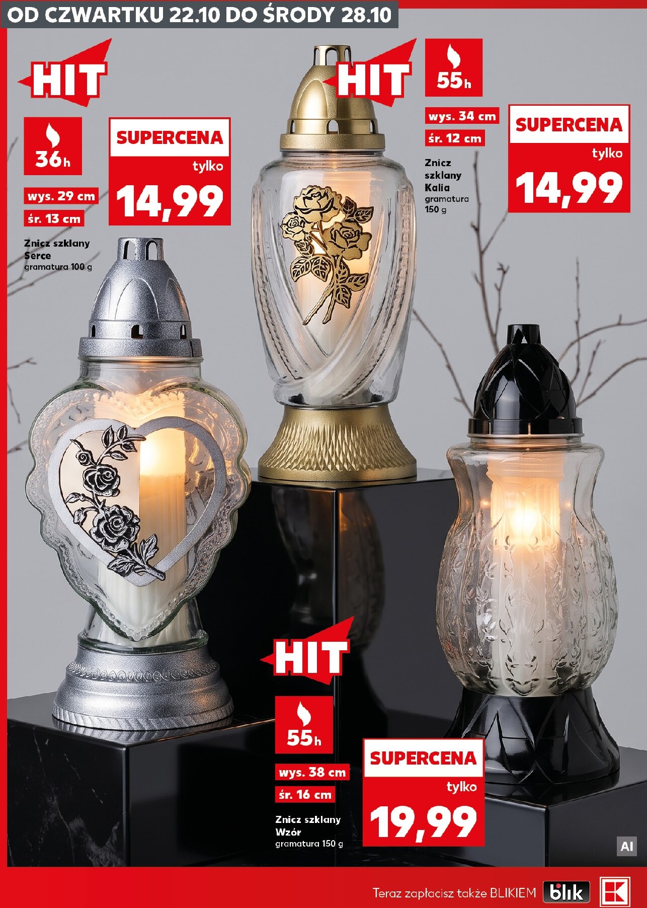 kaufland - Nowa gazetka Kaufland - Katalog Znicze ważna od 22.10.2026 do 28.10.2026 - page: 4
