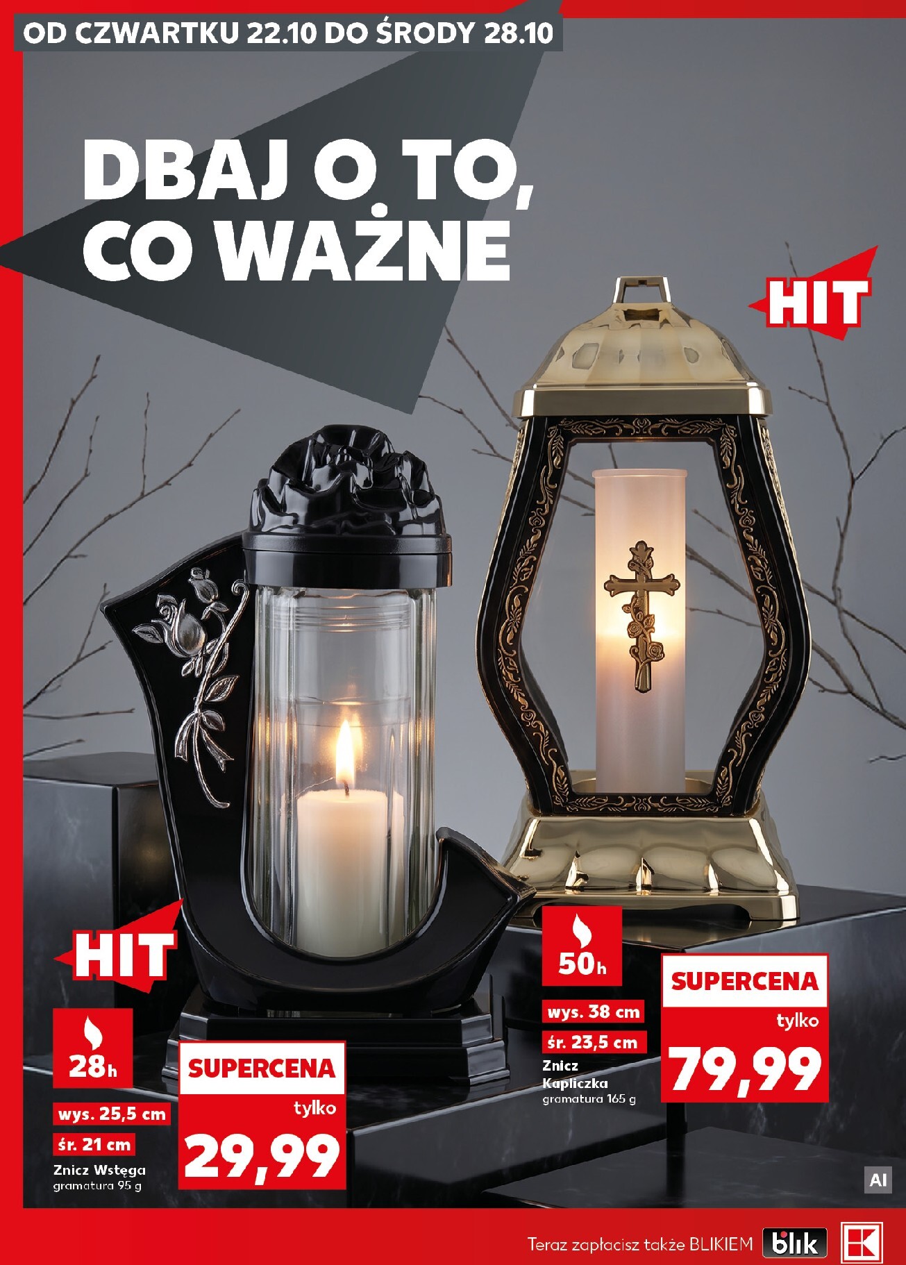 kaufland - Nowa gazetka Kaufland - Katalog Znicze ważna od 22.10.2026 do 28.10.2026 - page: 10