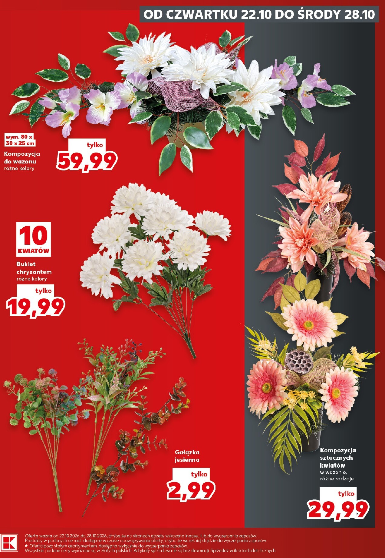 kaufland - Nowa gazetka Kaufland - Katalog Znicze ważna od 22.10.2026 do 28.10.2026 - page: 19
