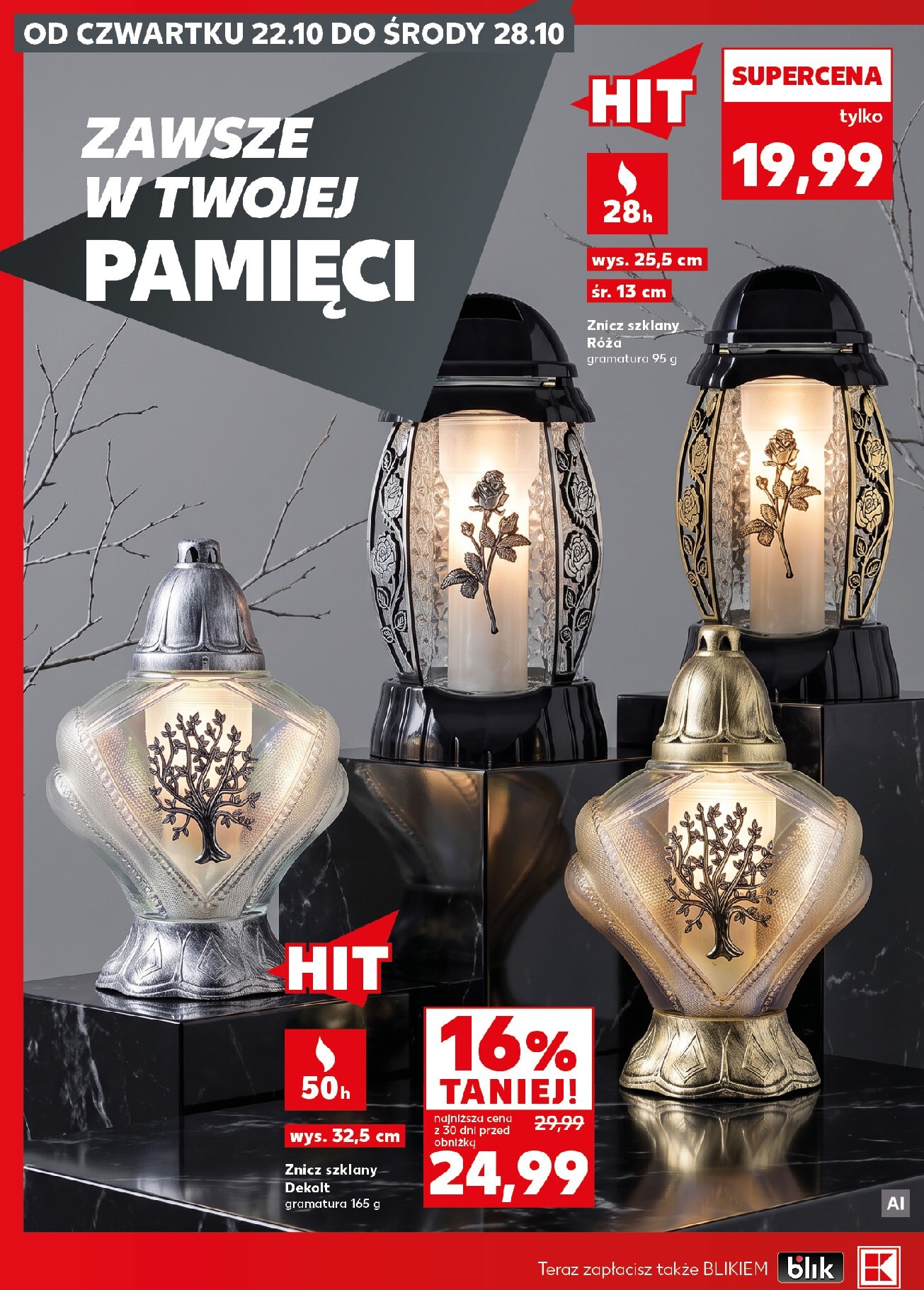 kaufland - Nowa gazetka Kaufland - Katalog Znicze ważna od 22.10.2026 do 28.10.2026 - page: 6