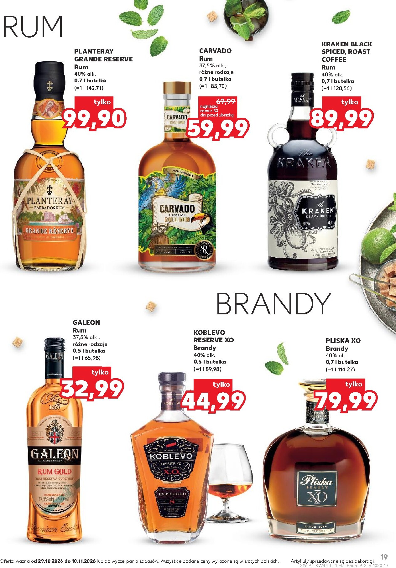 kaufland - Nowa gazetka Kaufland - Barek ważna od 29.10.2026 do 10.11.2026 - page: 19