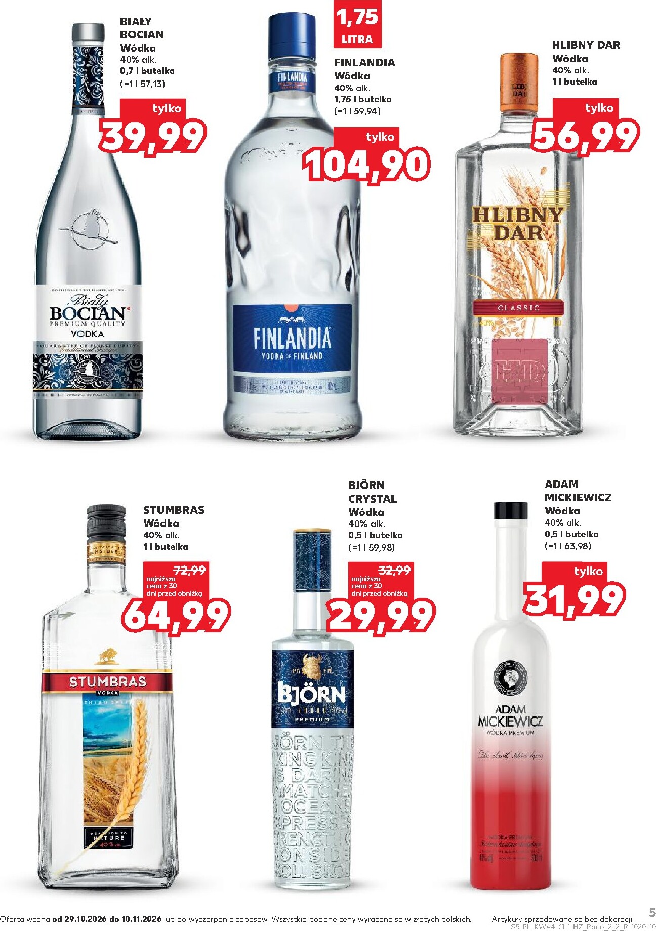 kaufland - Nowa gazetka Kaufland - Barek ważna od 29.10.2026 do 10.11.2026 - page: 5
