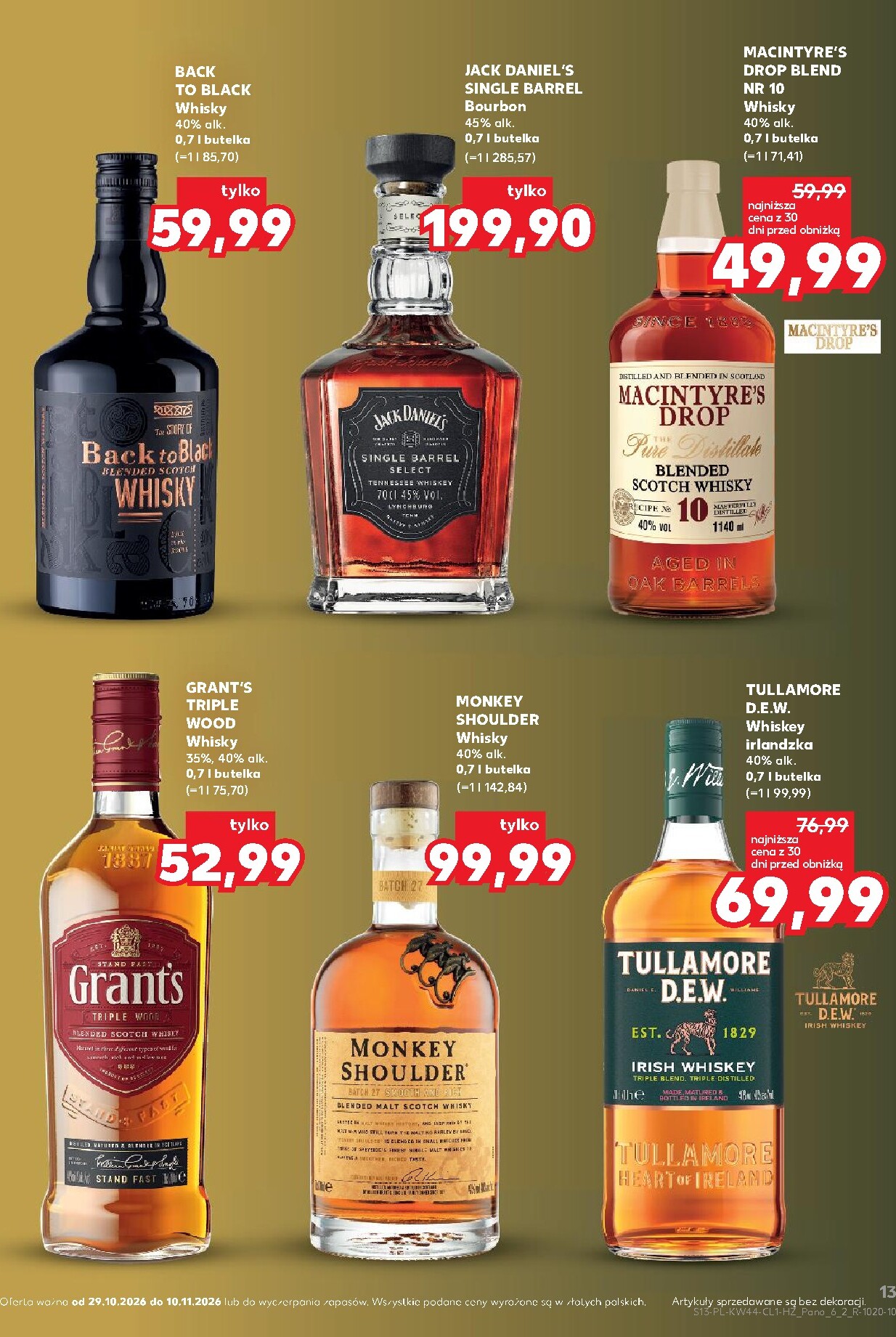 kaufland - Nowa gazetka Kaufland - Barek ważna od 29.10.2026 do 10.11.2026 - page: 13