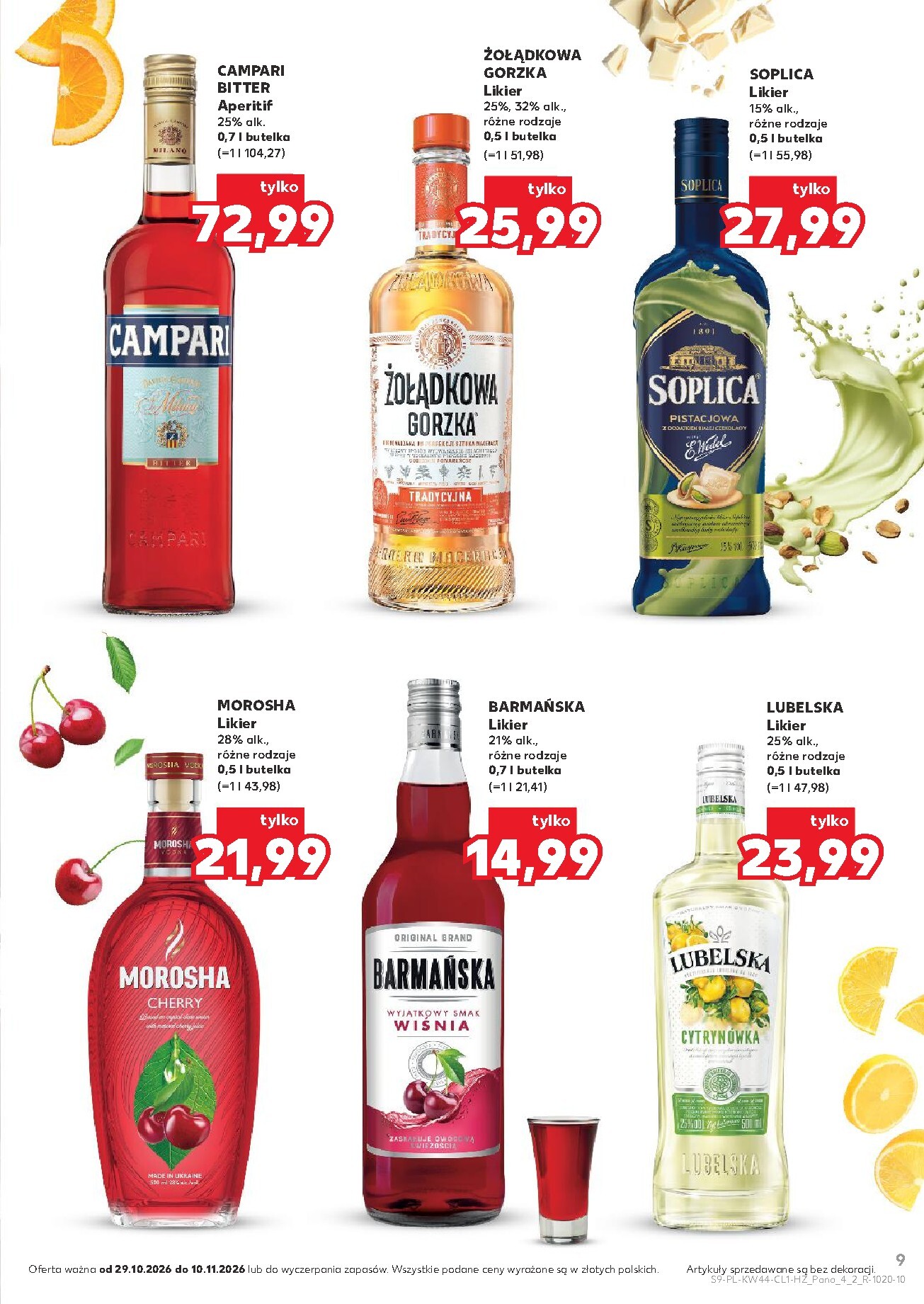 kaufland - Nowa gazetka Kaufland - Barek ważna od 29.10.2026 do 10.11.2026 - page: 9
