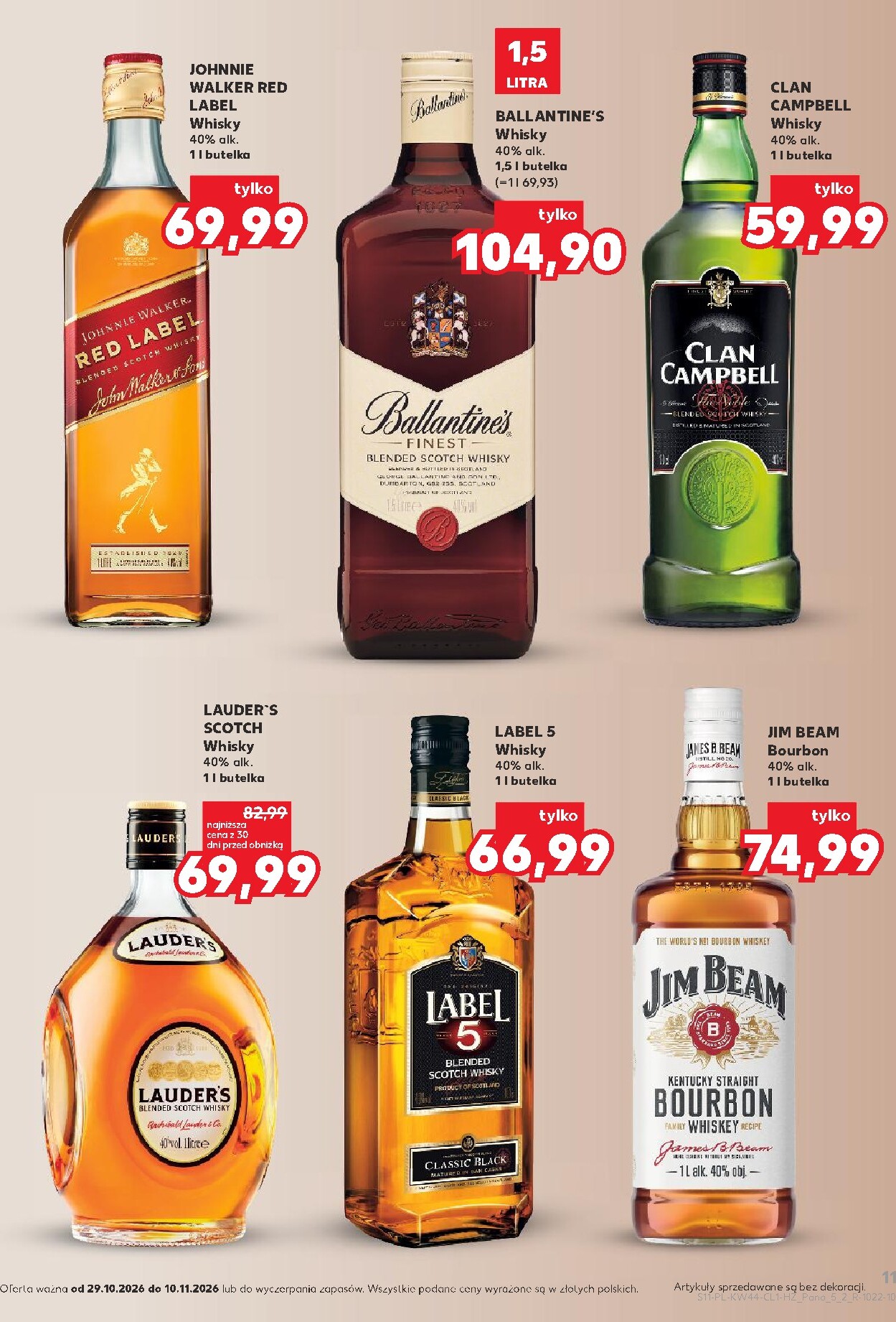kaufland - Nowa gazetka Kaufland - Barek ważna od 29.10.2026 do 10.11.2026 - page: 11